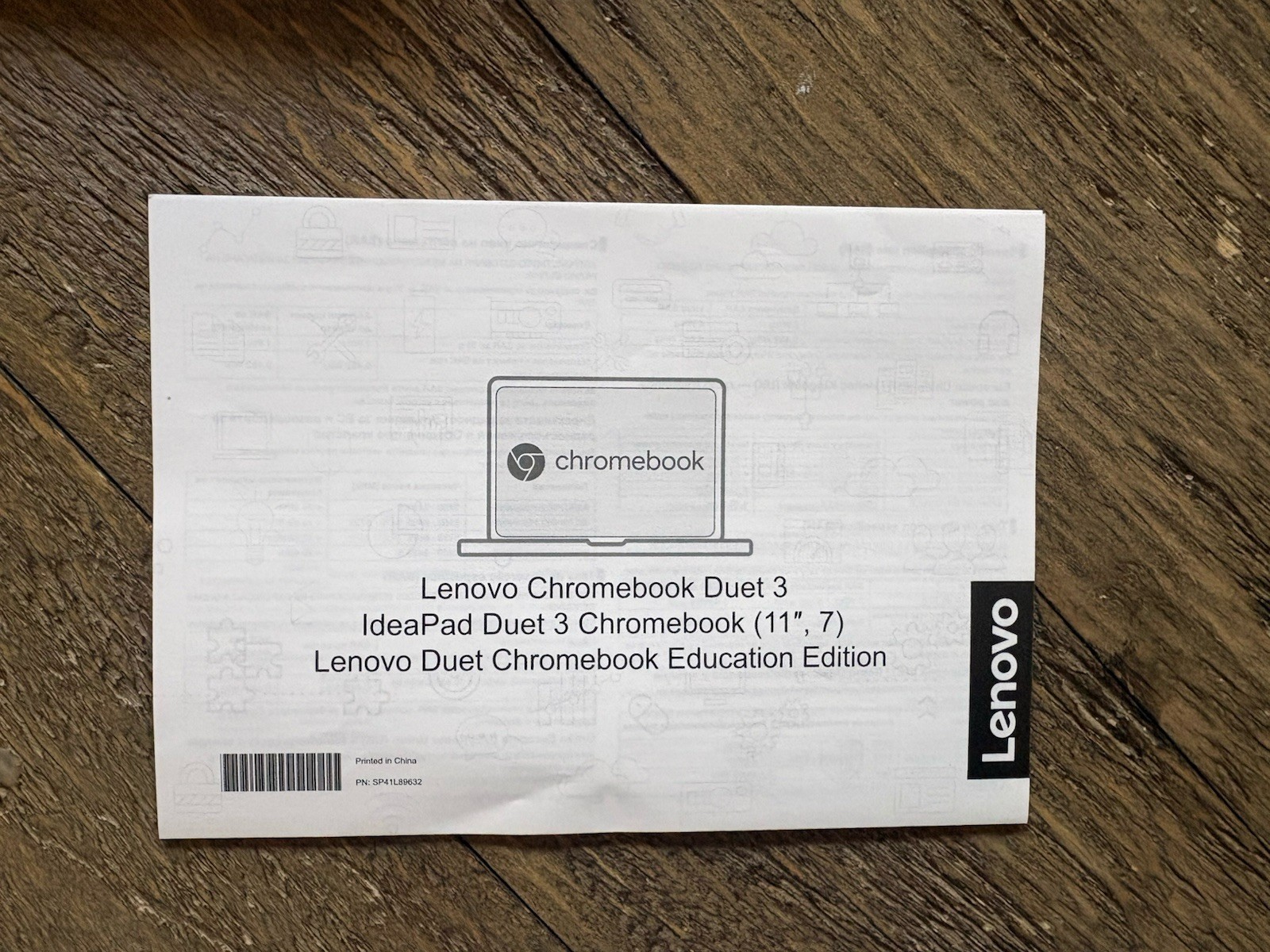 Lenovo Ideapad Duet 3 Chromebook 11” (2000×1000) Touch 2 In 1 Tablet