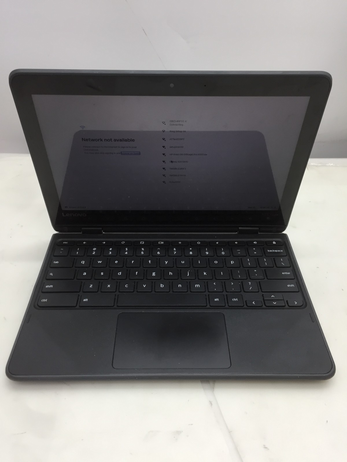 Lenovo N23 Yoga Touchscreen Chromebook 11.6″ 4GB 32gb SSD **See Description**