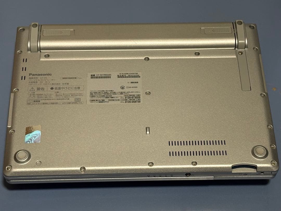 Panasonic Let’s note CF-SV1 Core i5-1145G7 RAM 16GB SSD 256GB WUXGA w/AC Japan