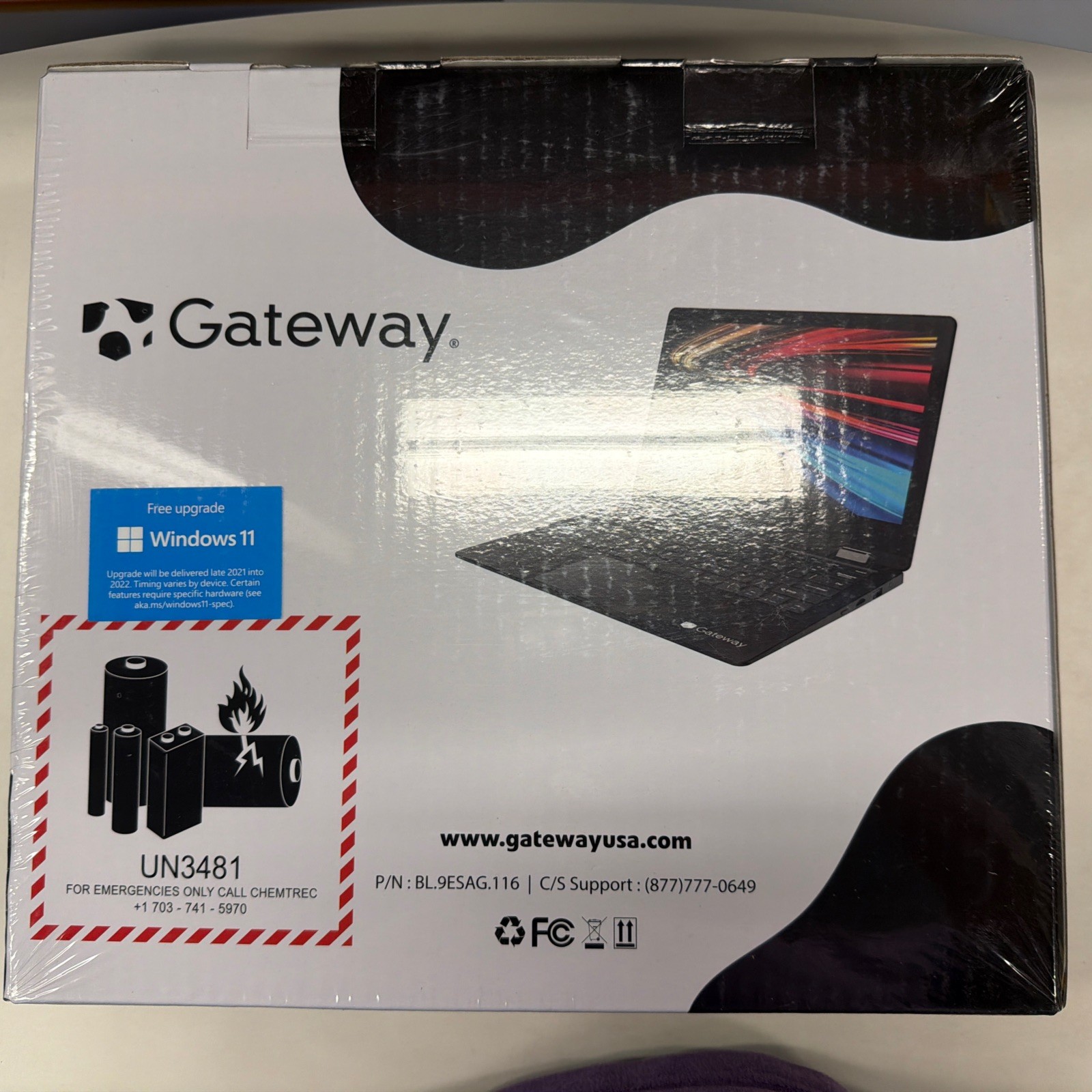 Gateway GWTC116-2BK 11.6 2-in-1 Touchscreen Celeron N4020 4GB 64GB Win 11 New
