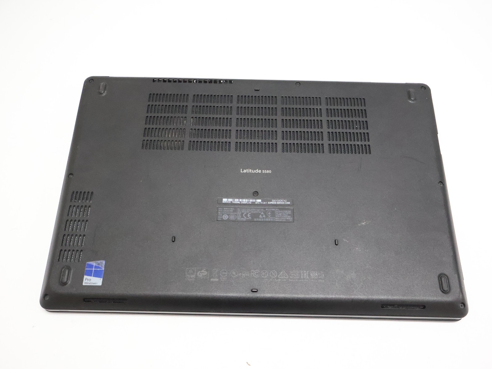 Dell Latitude 5580 Intel Core i7-7820HQ 2.90GHz 16GB RAM 240GB – NO BATTERY