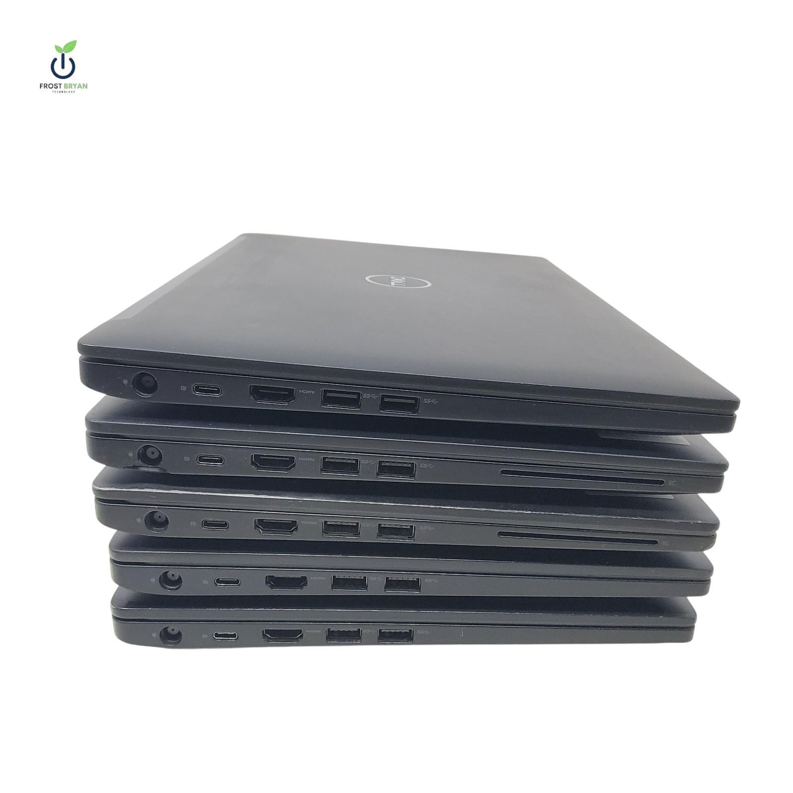 Lot of 5 Dell Latitude 7490 i5-8th Gen 8GB 256GB SSD No OS Grade C/D [Read]