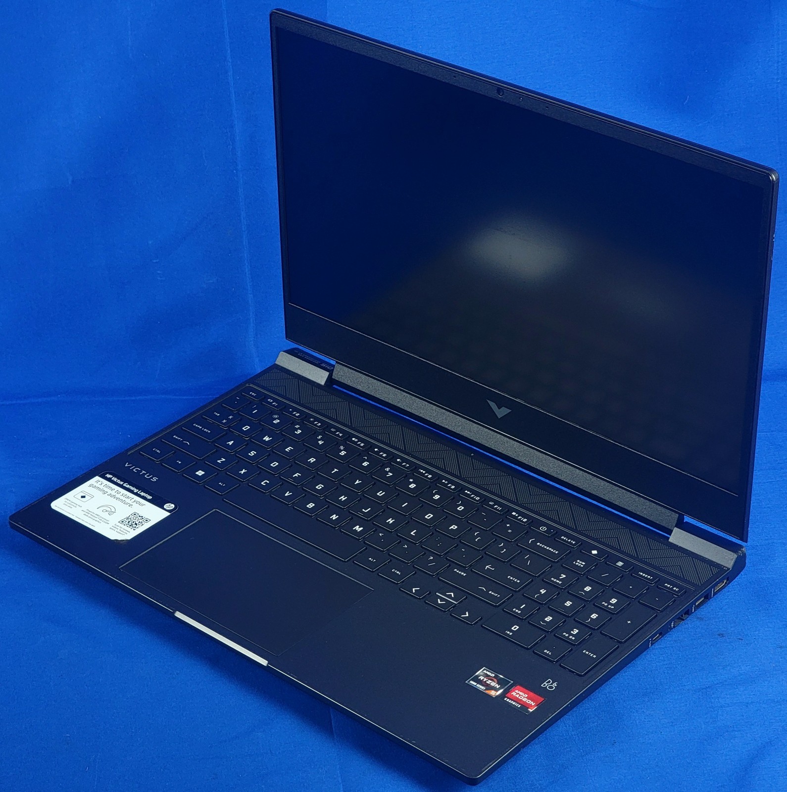 HP Victus Gaming Laptop 15-fb0015nr, Ryzen 5 5600H, 8GB RAM, 512GB SSD, Win 11