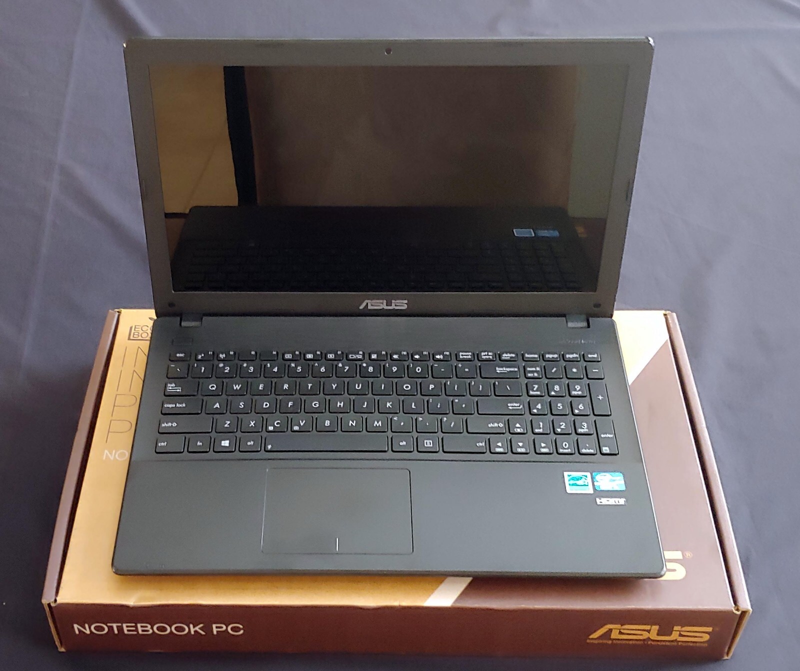 ASUS X551C WIN 10-64 BIT OS INTEL i3-3217U 1.8GHZ 4GB RAM 500GB HD 15.6 NOTEBOOK