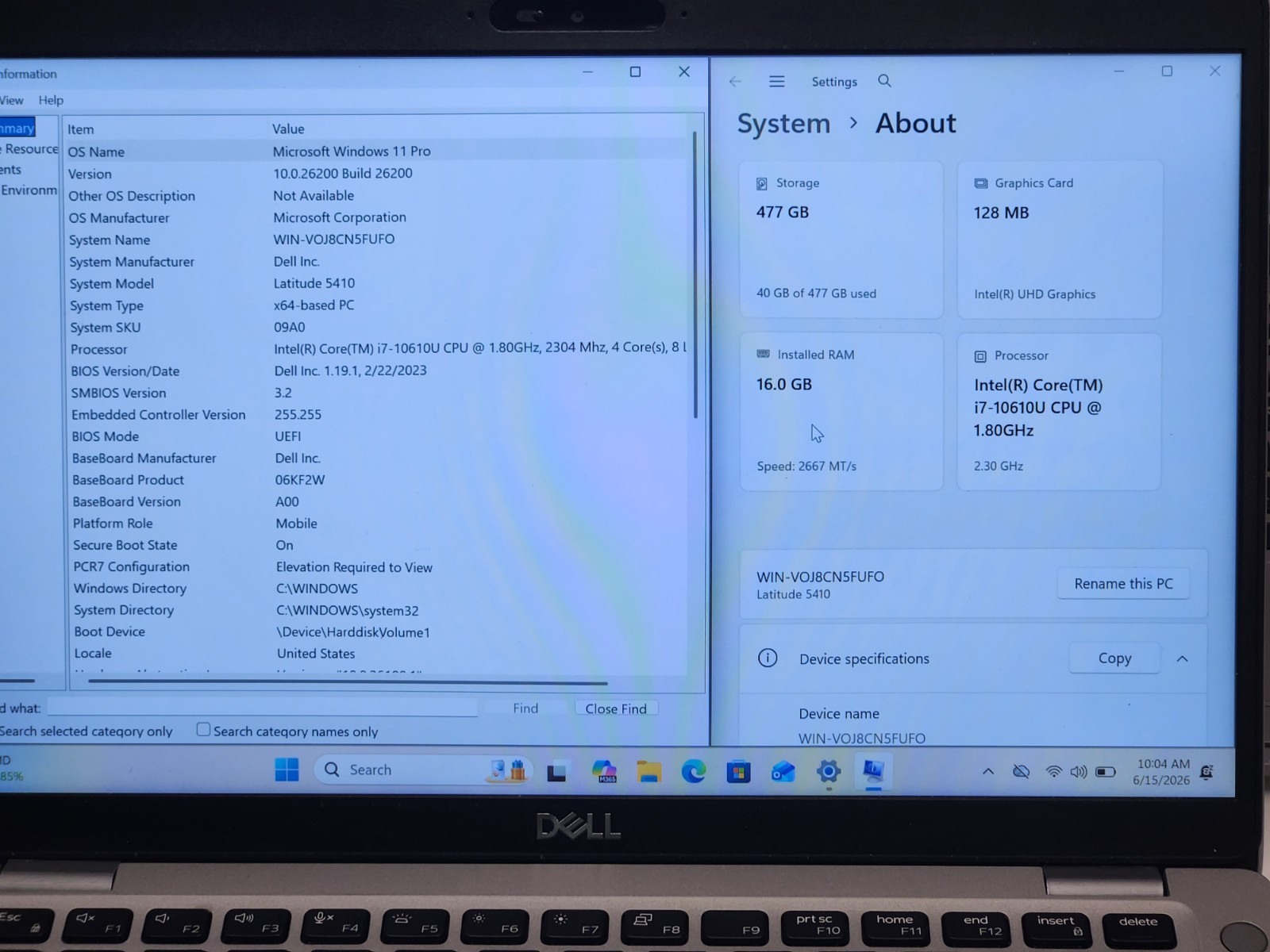 Lot of 3 Dell Latitude 5410 14″ Laptop i7-10610U 1.80GHz 16GB RAM 512GB SSD W11P