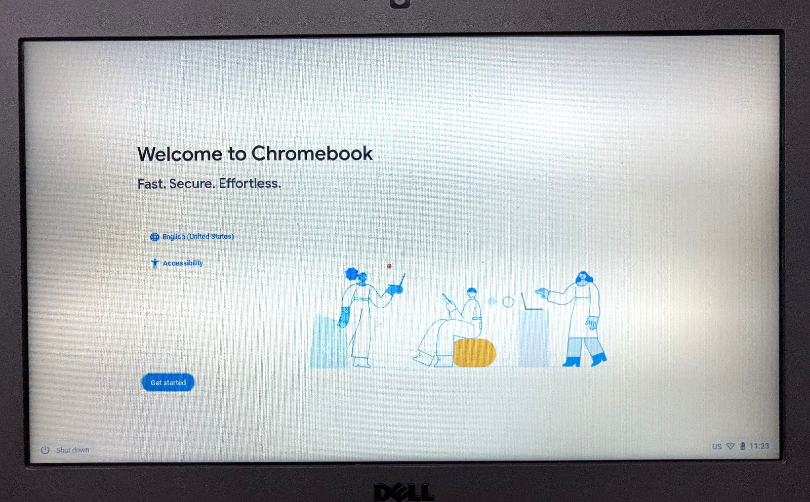 Dell Chromebook 11 (3120) Intel Celeron N2840 11.6in 2.16GHz 16GB eMMC – Black