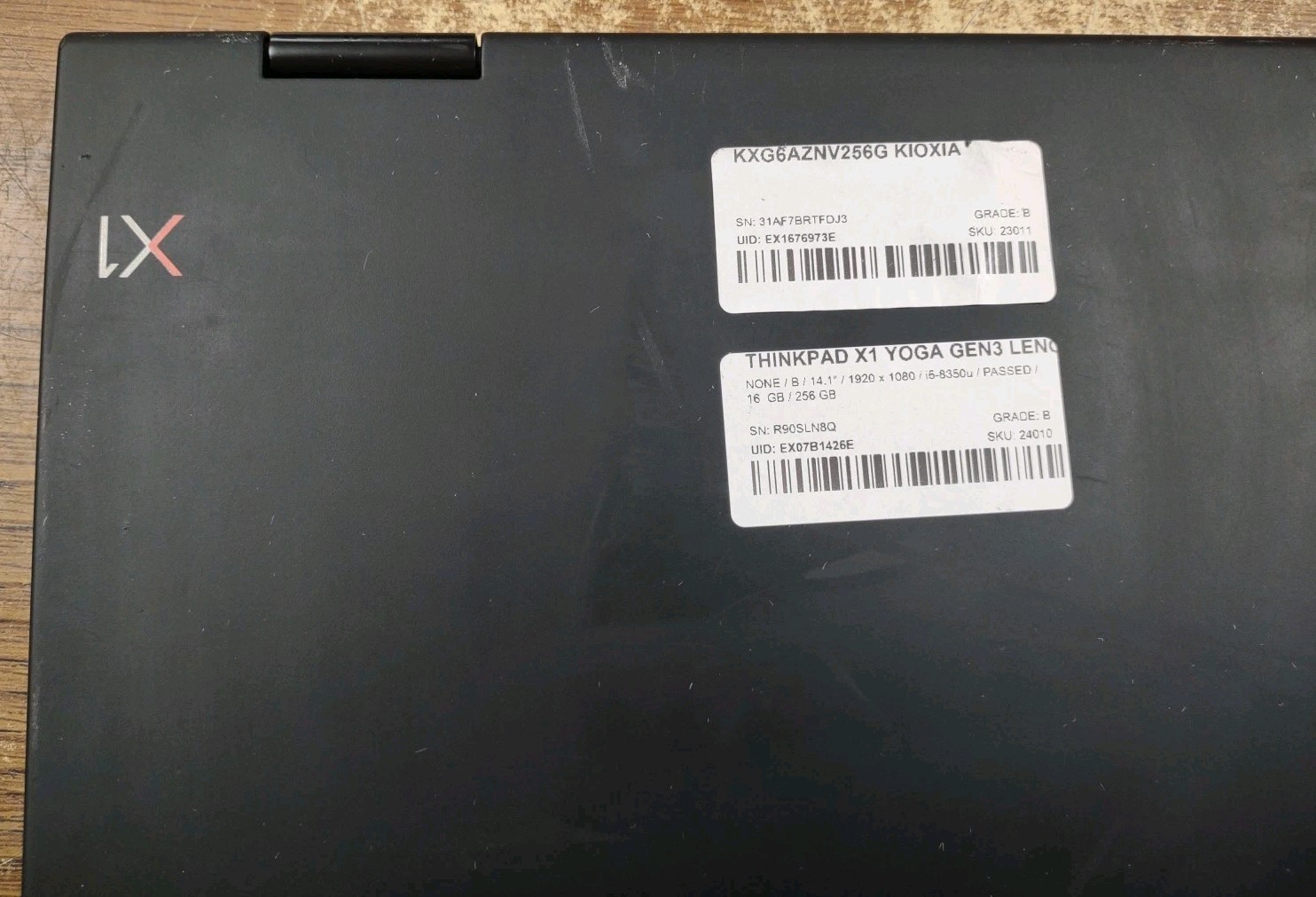 LENOVO ThinkPad X1 Yoga 3rd Gen W/ i5-8350U, 16GB, 256GB, TOUCH, STYLUS.