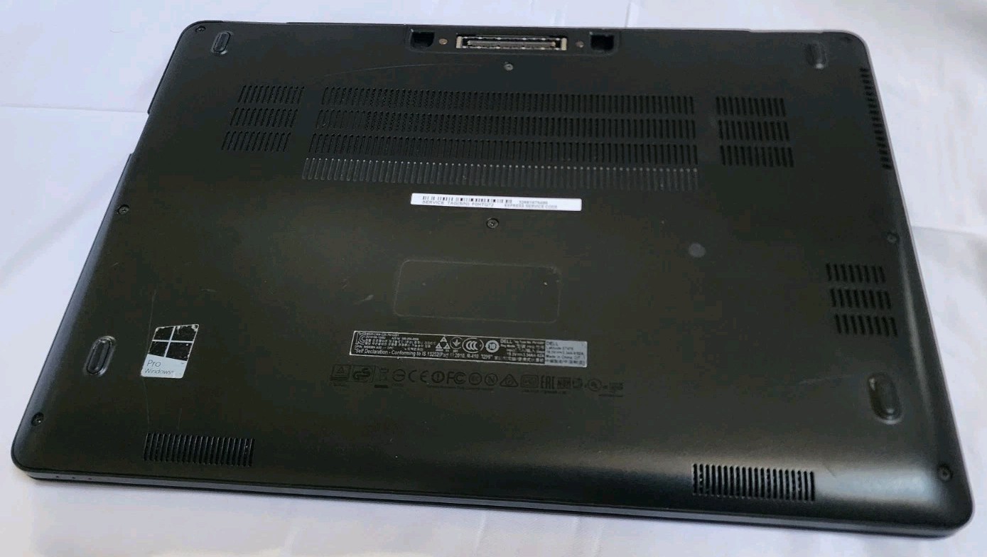 Dell Latitude E7470/i5-6300U/4GB/128GB SSD/Win10 Pro/*NO BATTERY*/*NO MOUSE NUB*
