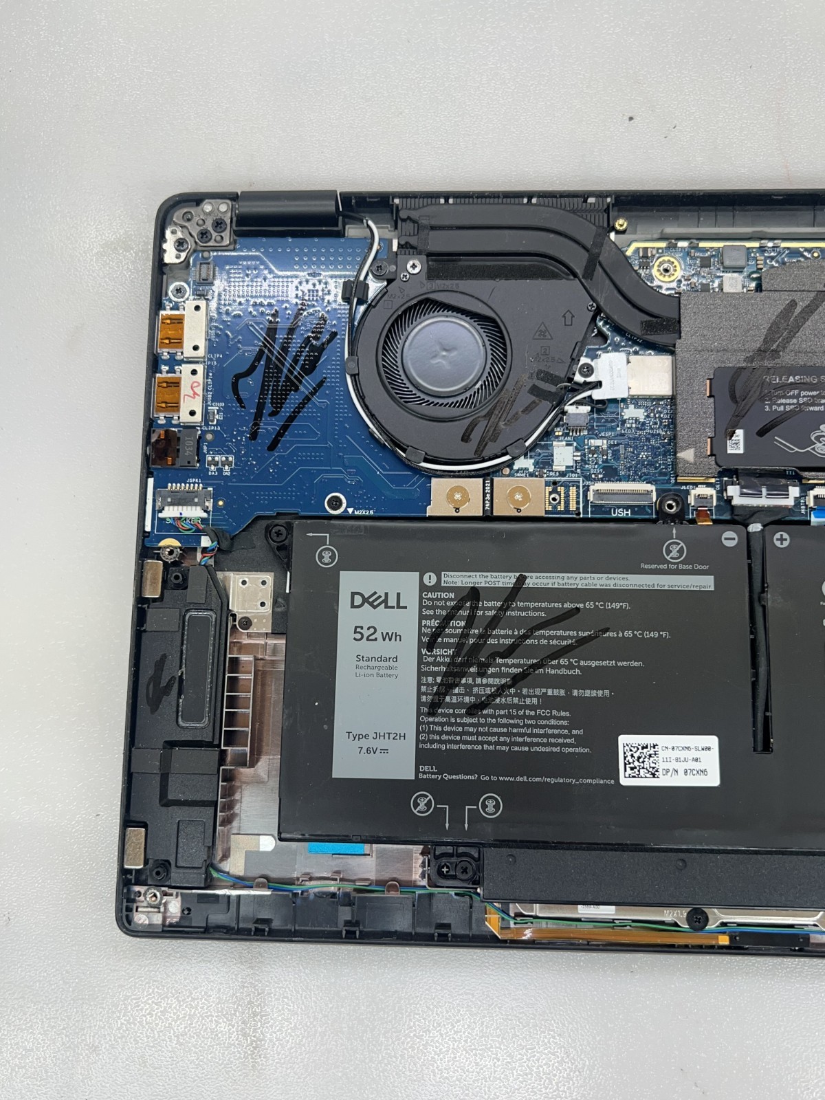 DELL LATITUDE 7410 i5-10310U@1.70GHz 8GB RAM NO HDD/SSD*READ