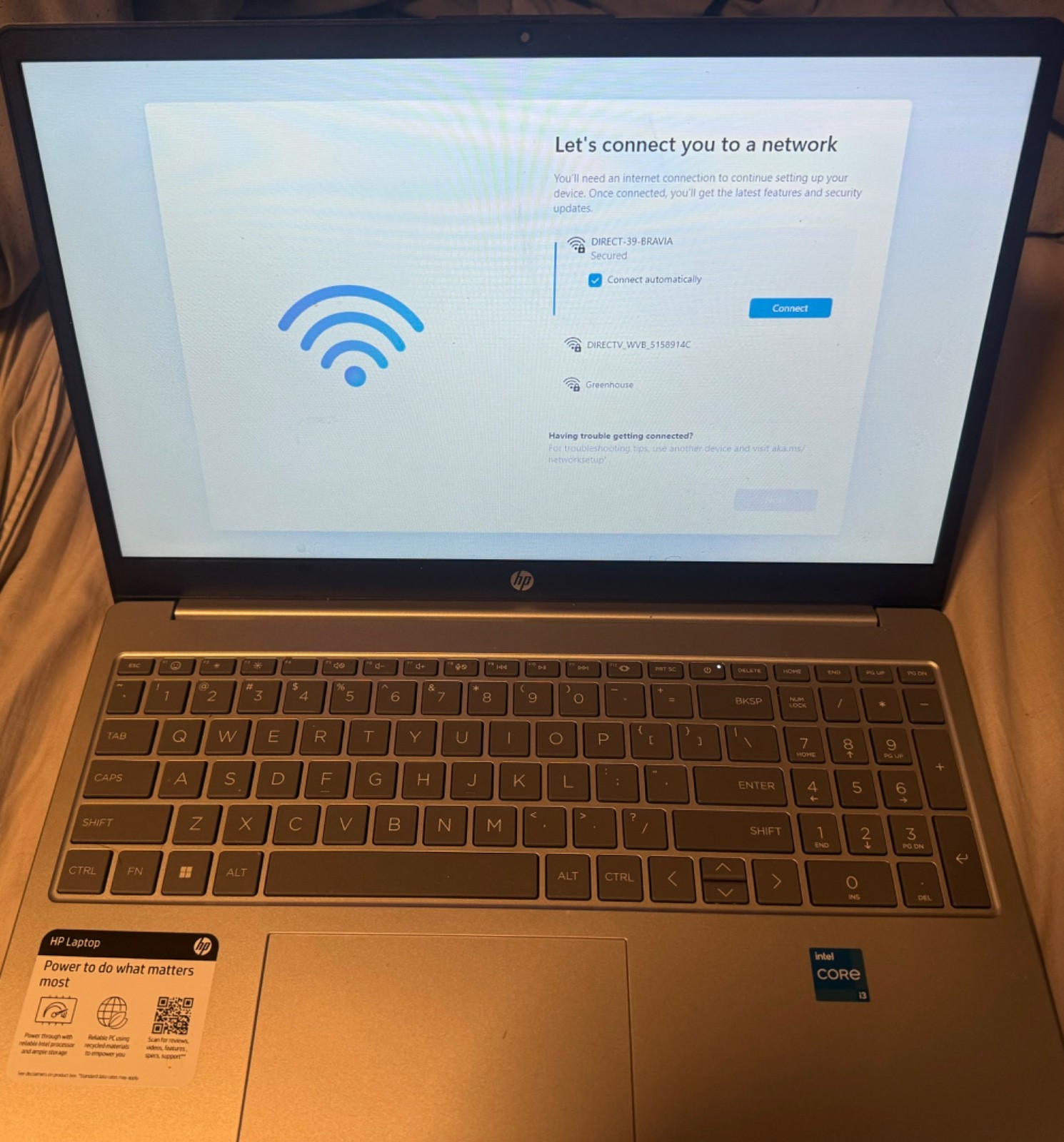 HP 15.6″ Touchscreen HD Intel i3-1315U/8GB/256GB SSD Silver Laptop