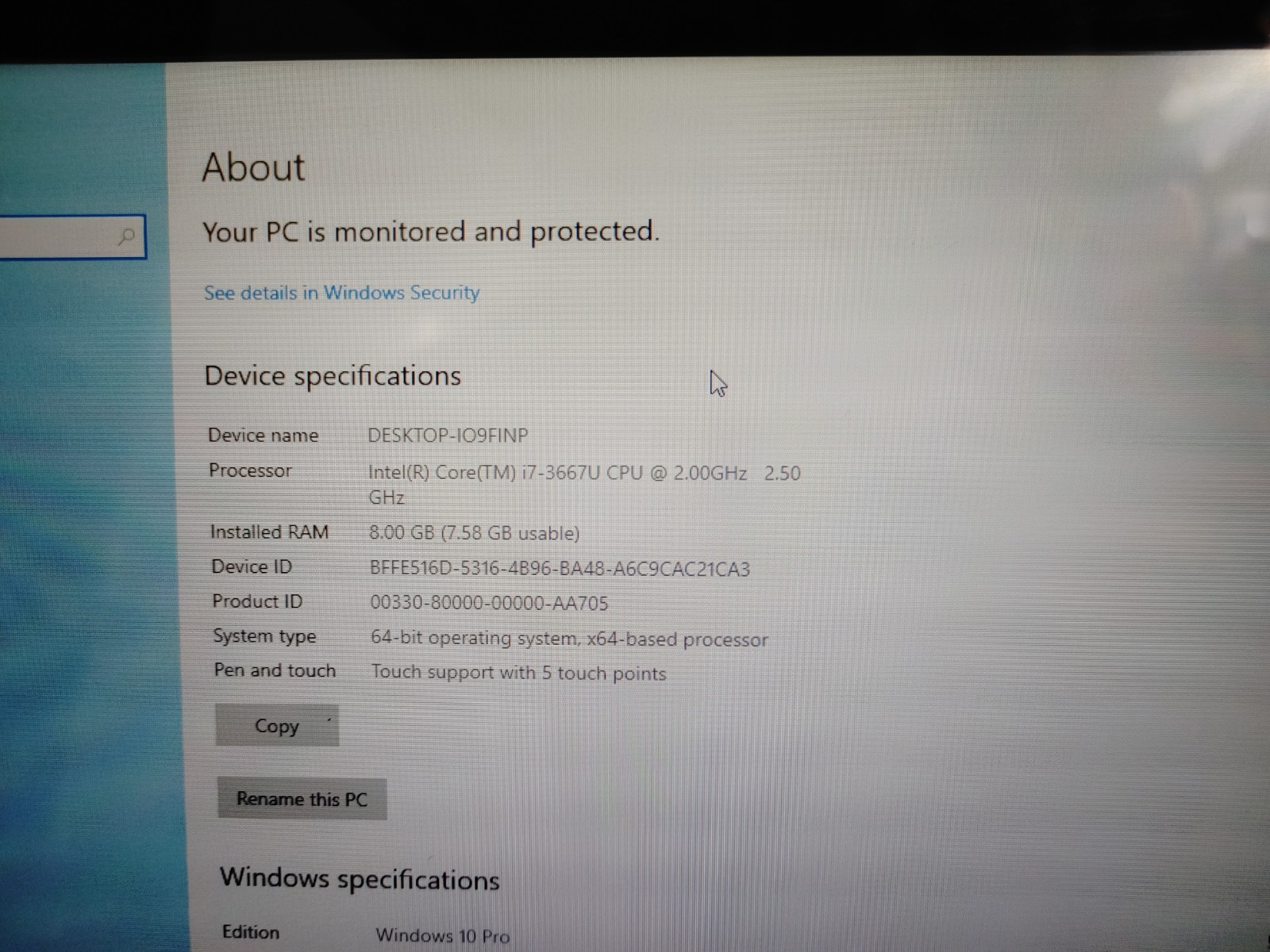 Lenovo Thinkpad Twist S230u Touch Convertible Laptop i7, 8GB RAM, 128GB SSD, W10