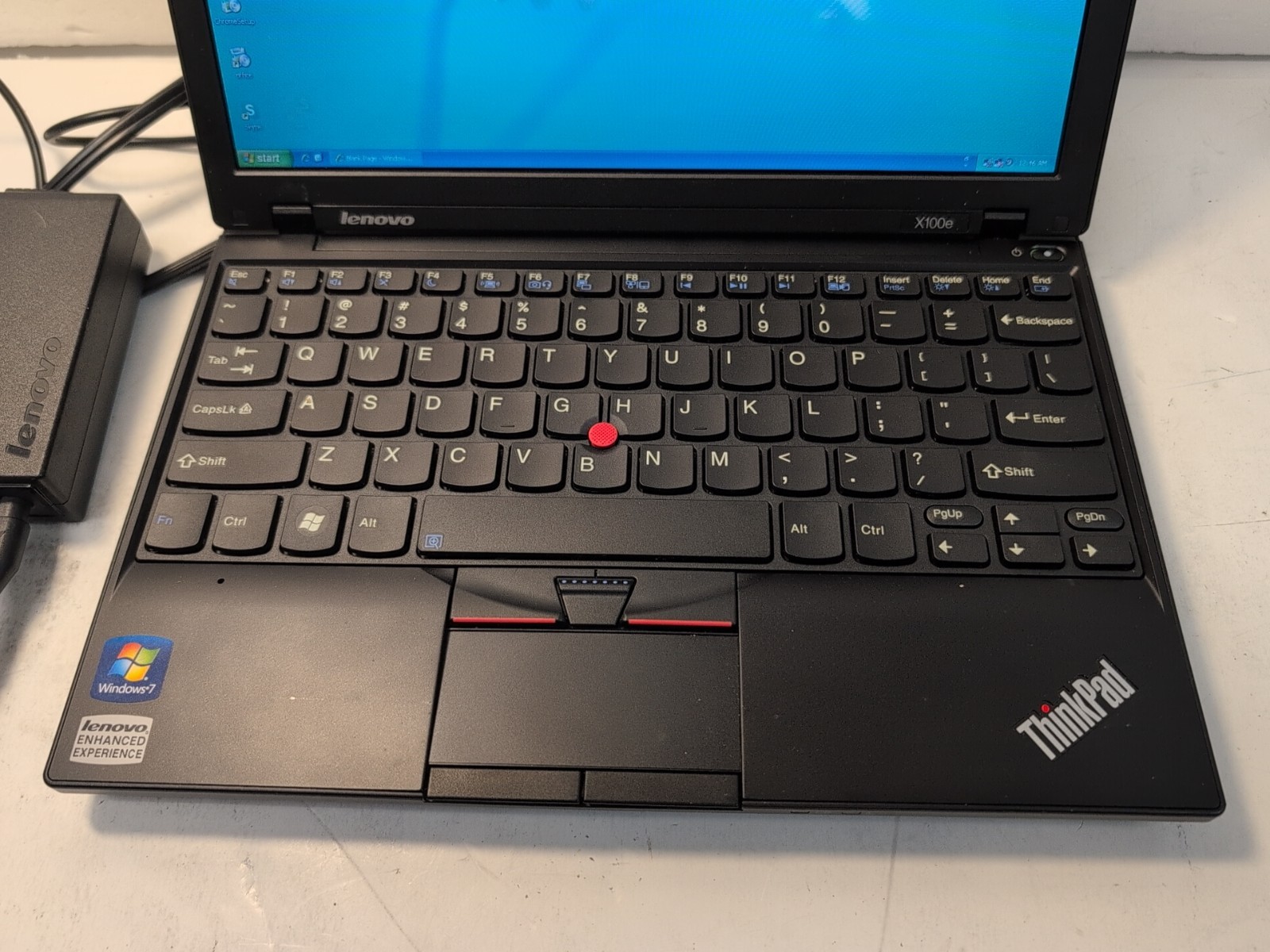 🔥Lenovo Thinkpad X100e 12″ Laptop AMD MV-40 CPU/4GB RAM/500GB HDD/WinXP –