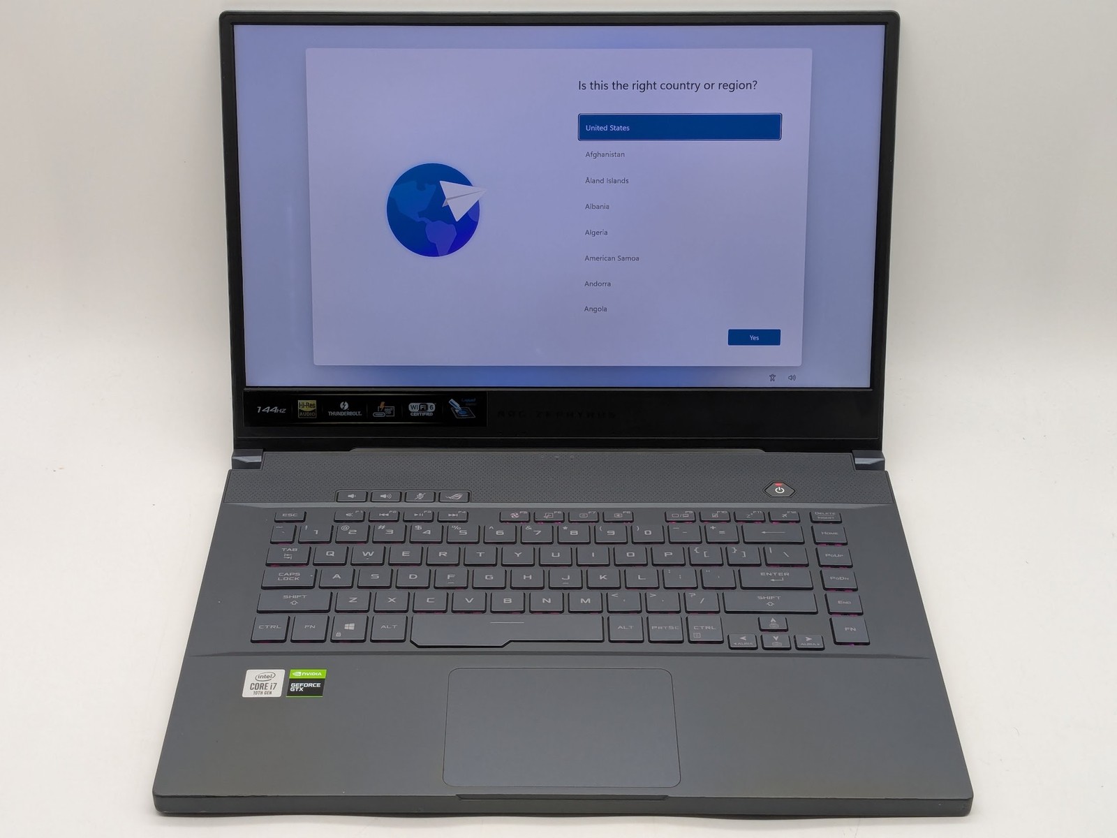 ASUS ROG Zephyrus M15 GU502LU 15″ FHD I7-10750H 1TB SSD 16GB W11 GeForce GTX