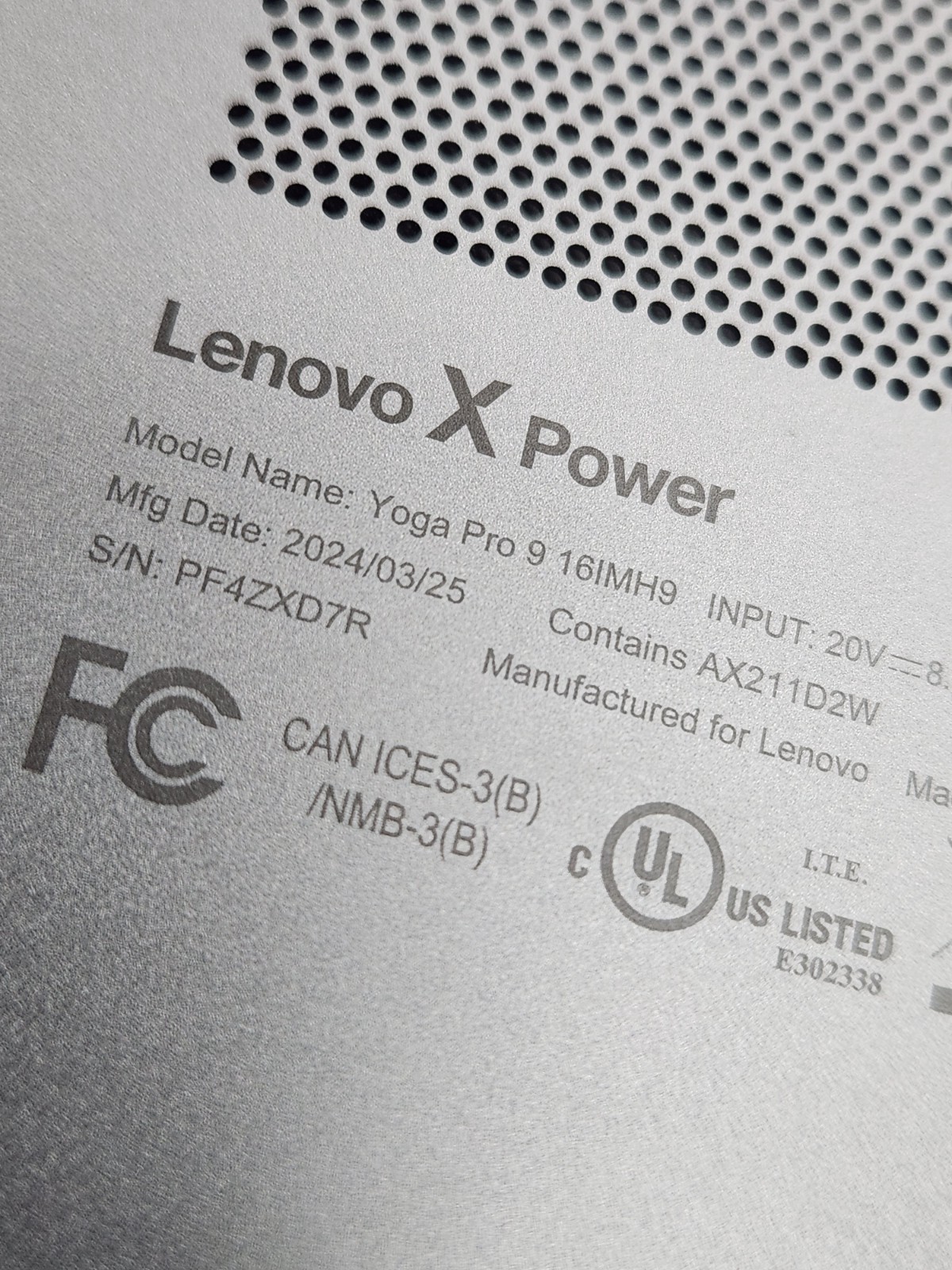 Lenovo Yoga Pro 9 16IMH9