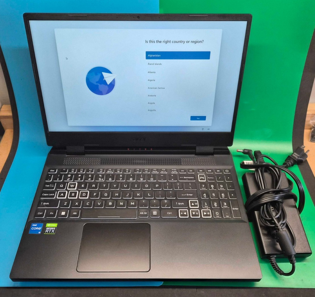 Acer Nitro 5 15.6″ Gaming Laptop i5-12500H RTX 3050 Ti 16GB RAM 512GB SSD Win 11