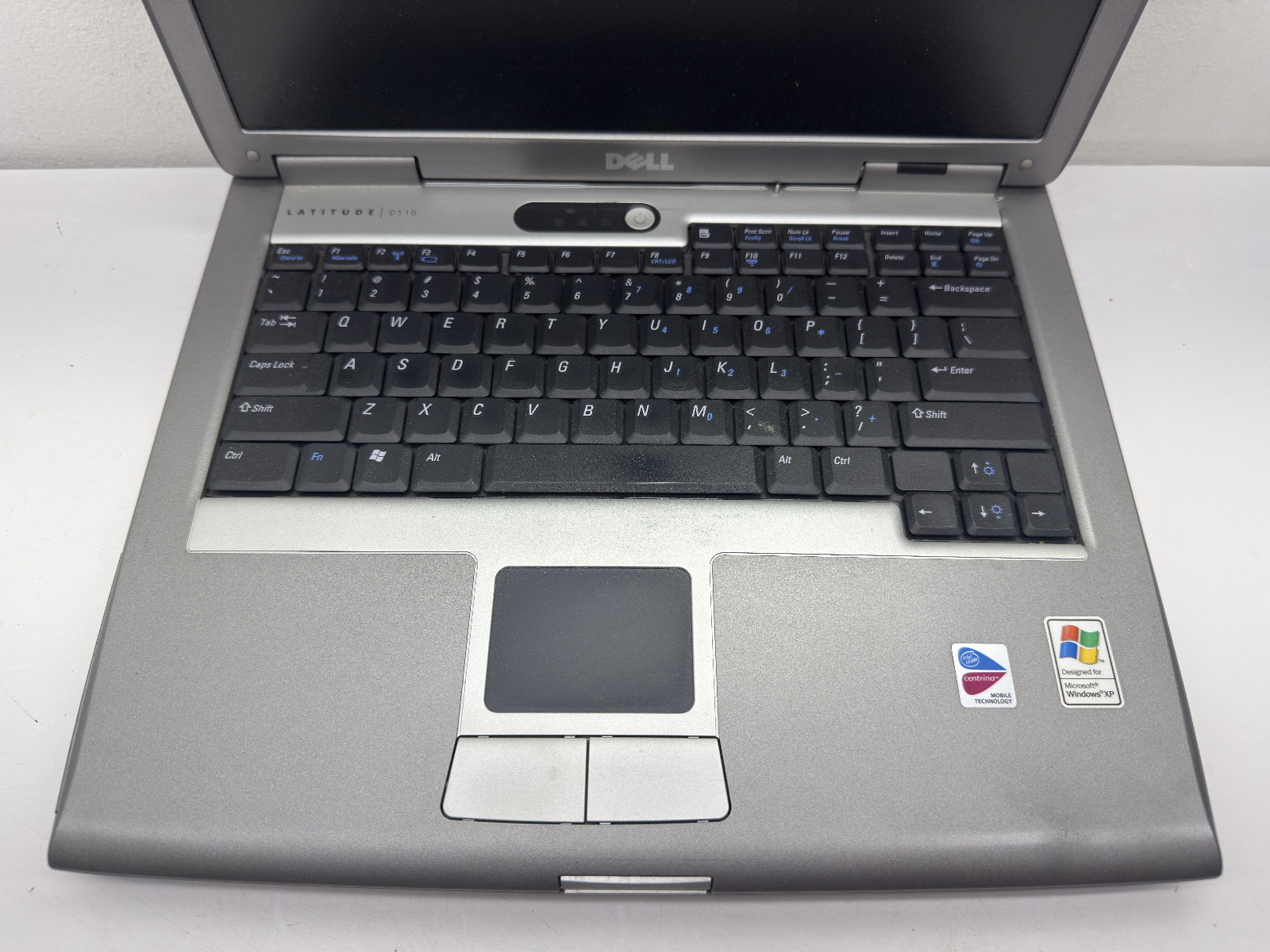 Vintage DELL Latitude D510 Intel Centrino Laptop Windows XP Model PP17L UNTESTED