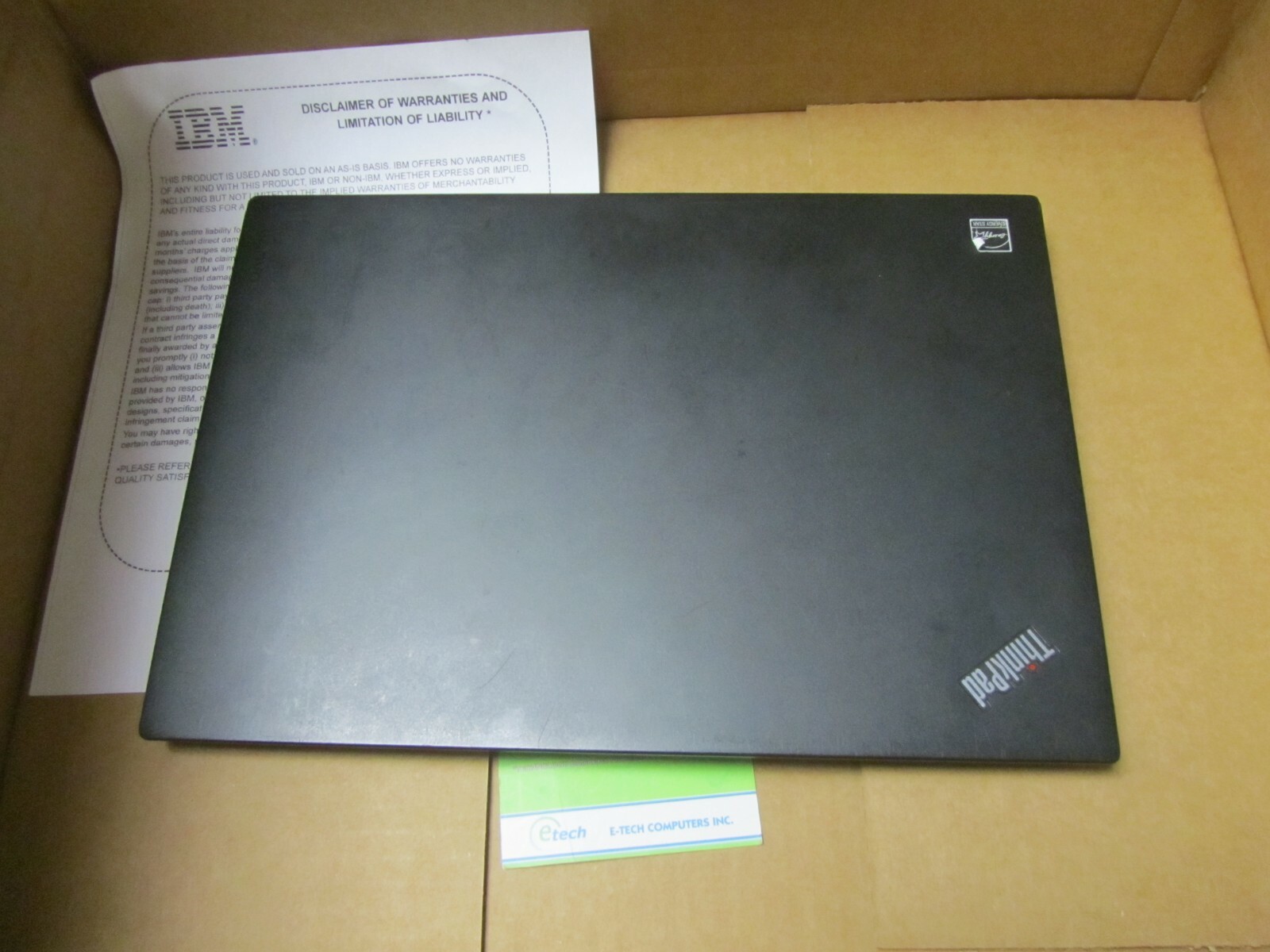 20FAS19400 ThinkPad T460s i5-6300U 8GB 256GB SSD 14″ FHD 1920×1080 Win 10 Pro64