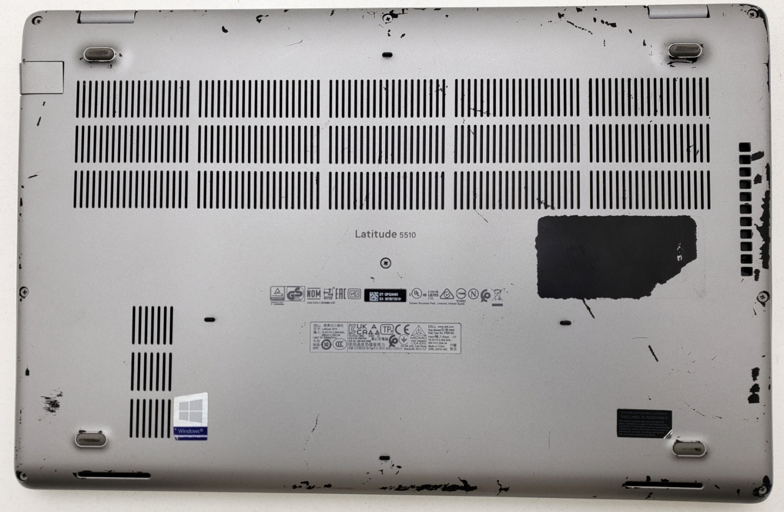 Dell Latitude 5510 Laptop Intel Core i5 10310U 16GB RAM 256GB SSD Windows 11 Pro