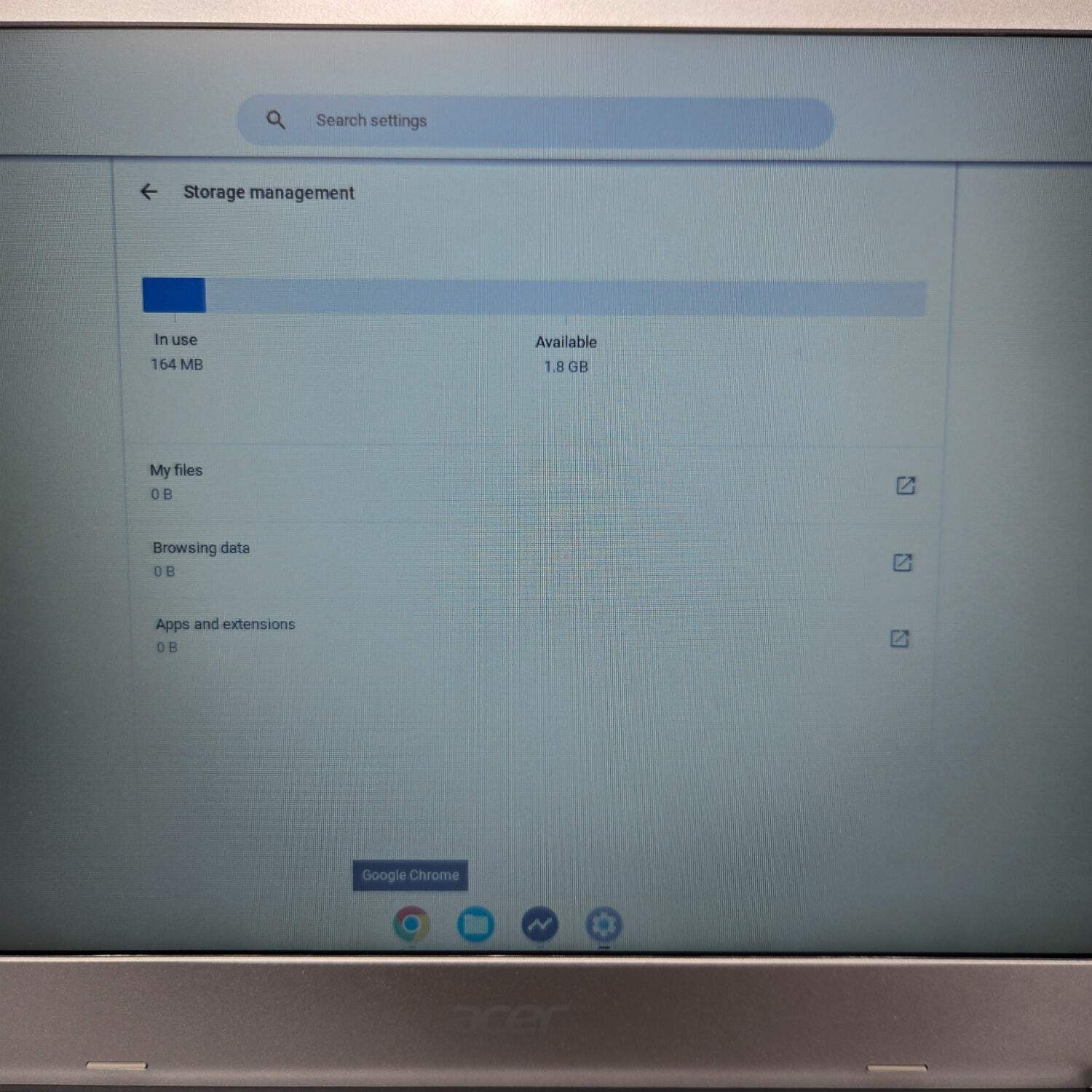Acer Chromebook 315 CB315-2H 15.6″ A4-9120e 1.6GHz 4GB RAM 32GB SSD