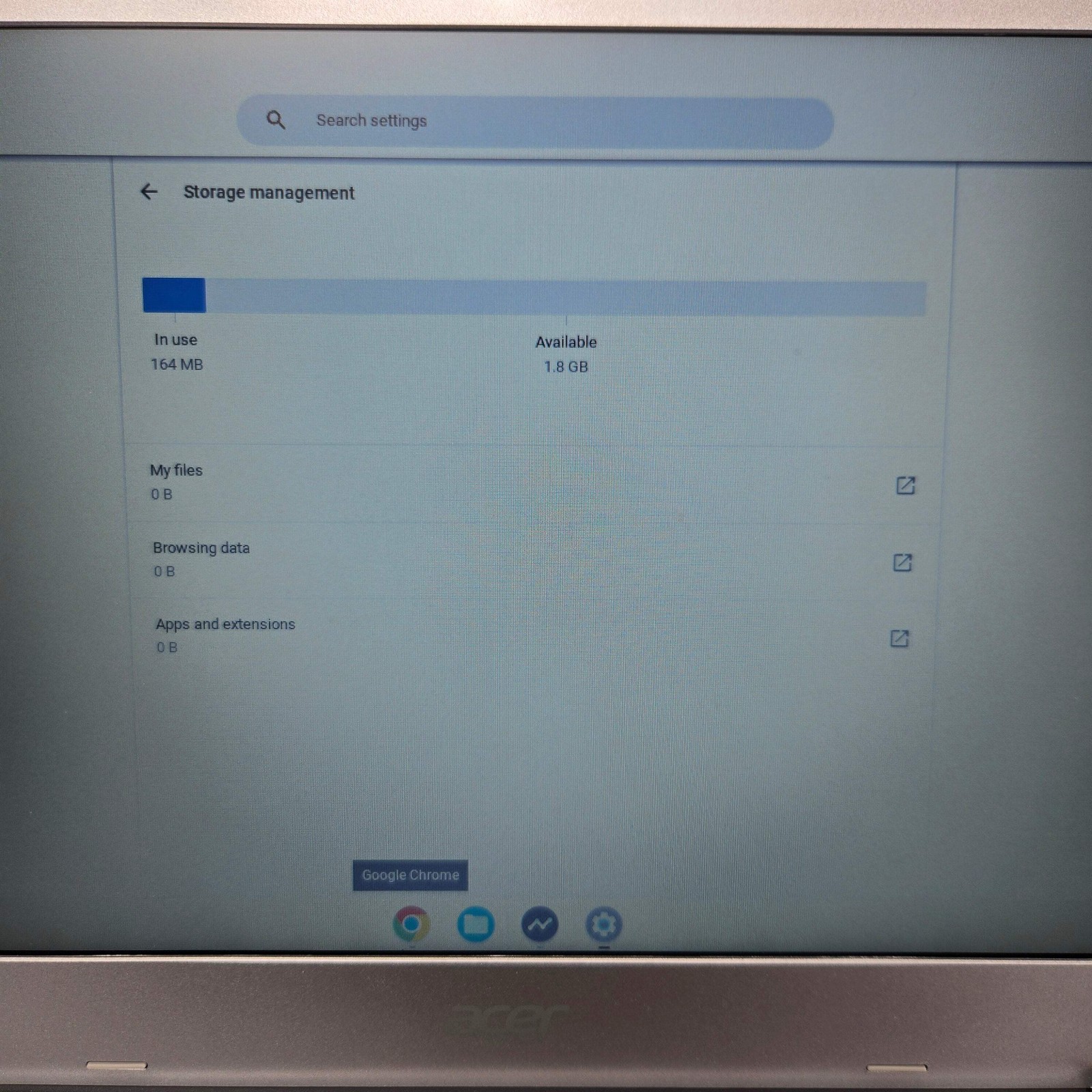 Acer Chromebook 315 CB315-2H 15.6″ A4-9120e 1.6GHz 4GB RAM 32GB SSD