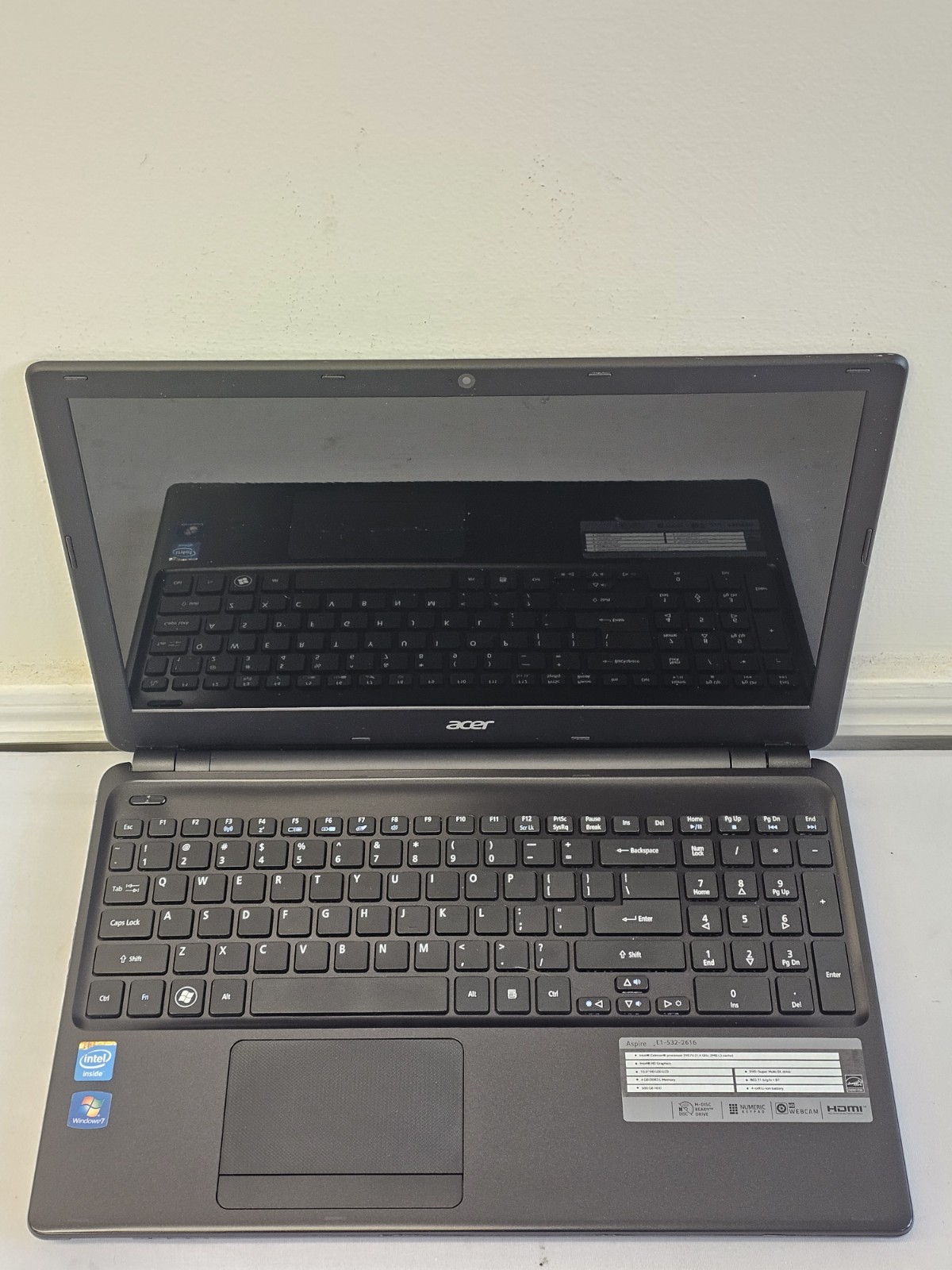 Acer Aspire E1-532-2616 Laptop – WON’T POWER ON – Parts/Repair – Read Desc.