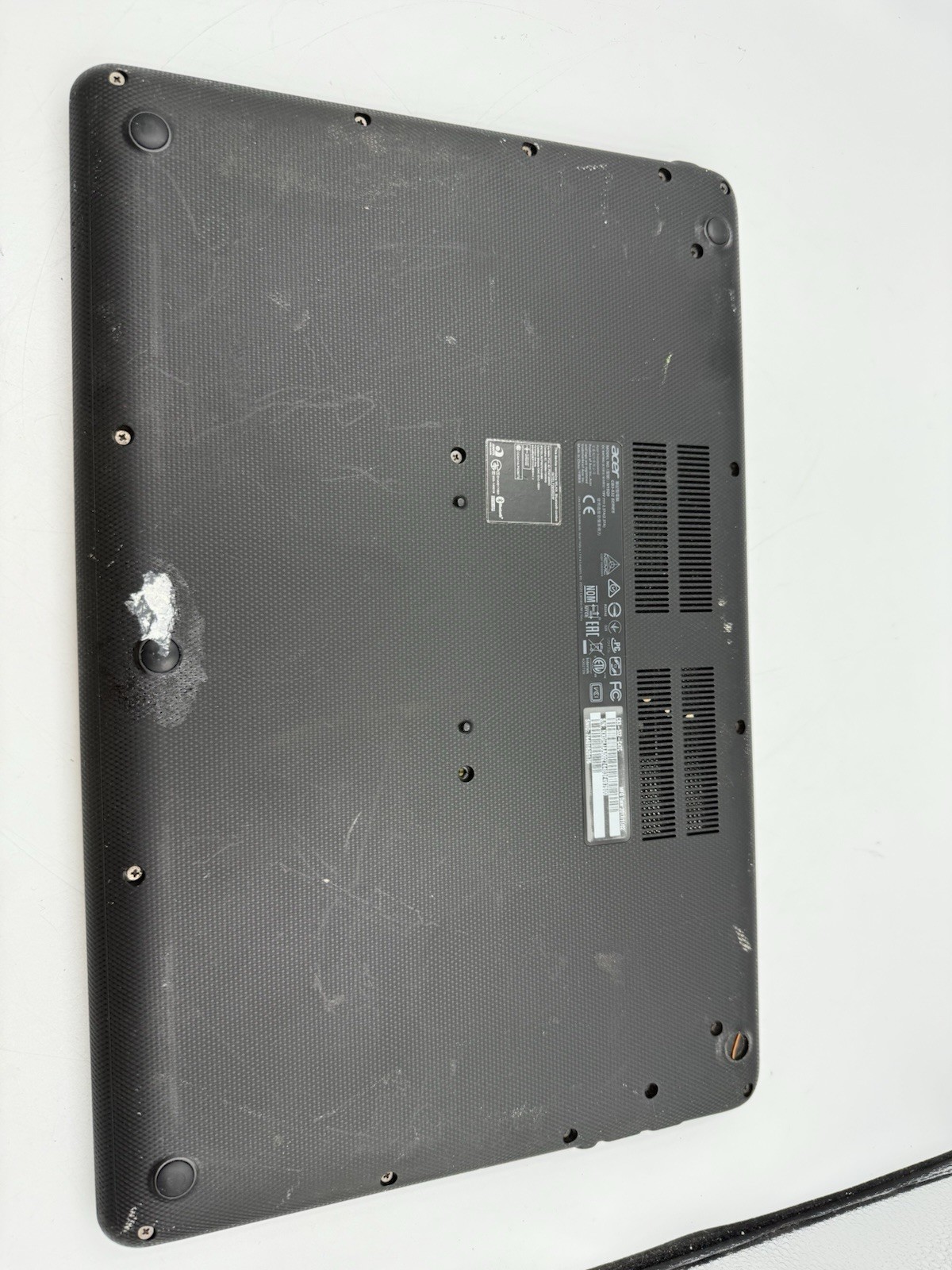 Acer Chromebook N15Q9 CB3-532-C47C 15.6”(1.60 GHz, 2GB)? UNTESTED NO CHARGER