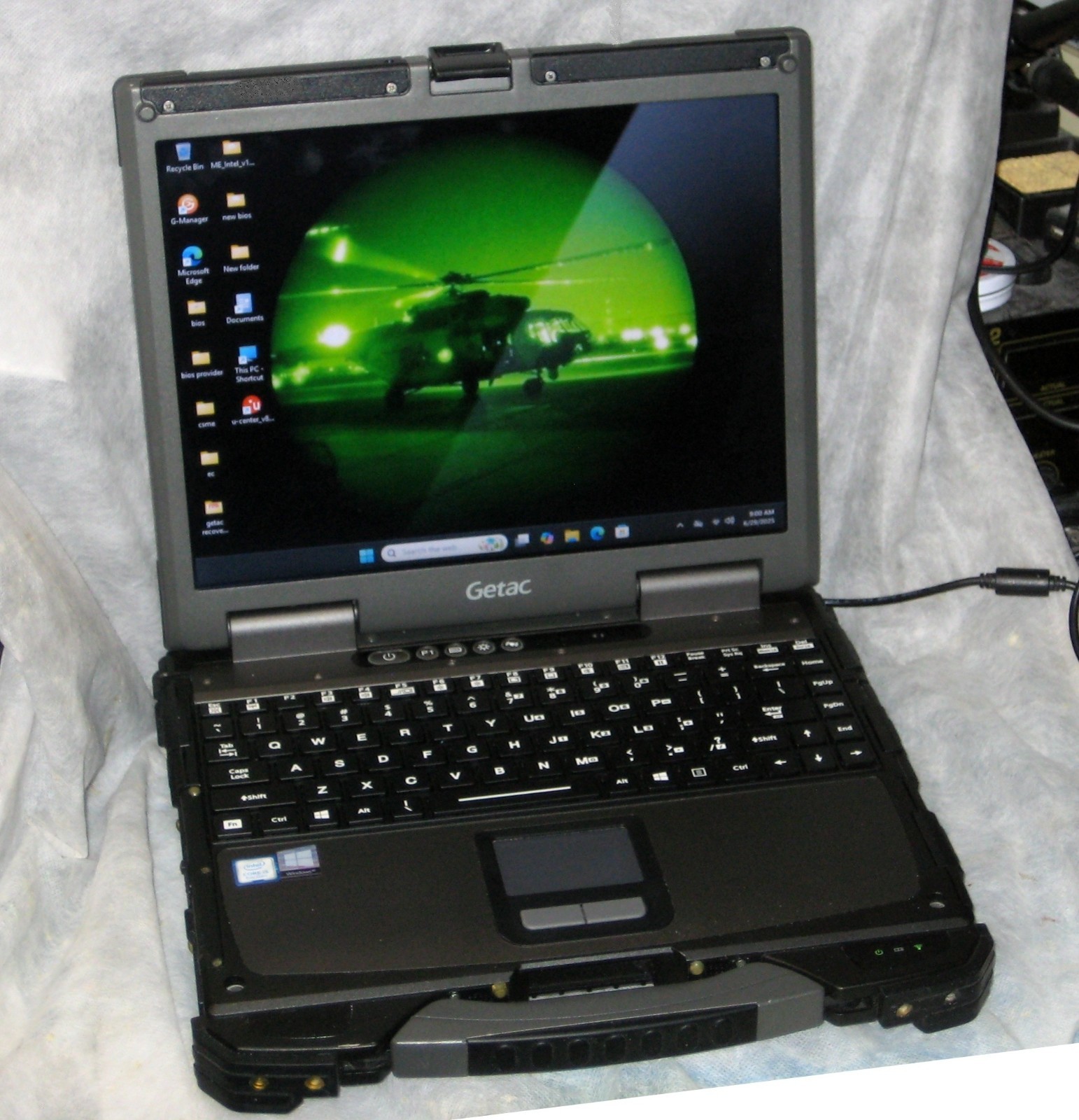 Getac B300-G7 Toughbook, i5-8250U@1.6ghz,1tB SSD,16Gb RAM, Fully Custom uBlx GPS
