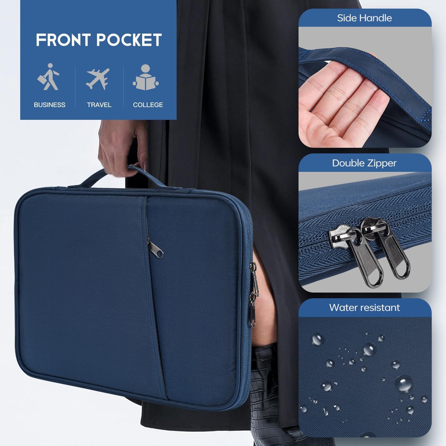 13 inch Laptop Case Sleeve for 2025 2024 Microsoft Surface Laptop 7 (Copilot+ PC