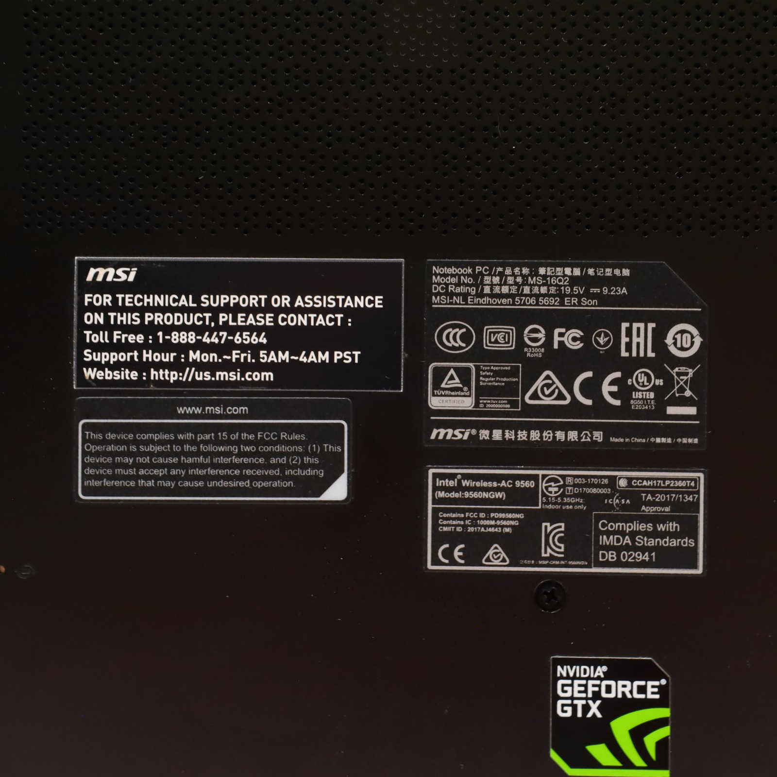 MSI GS65 Stealth Thin 8RF Intel Core i7-8750H GTX 1070 16GB RAM 512GB SSD 15.6″