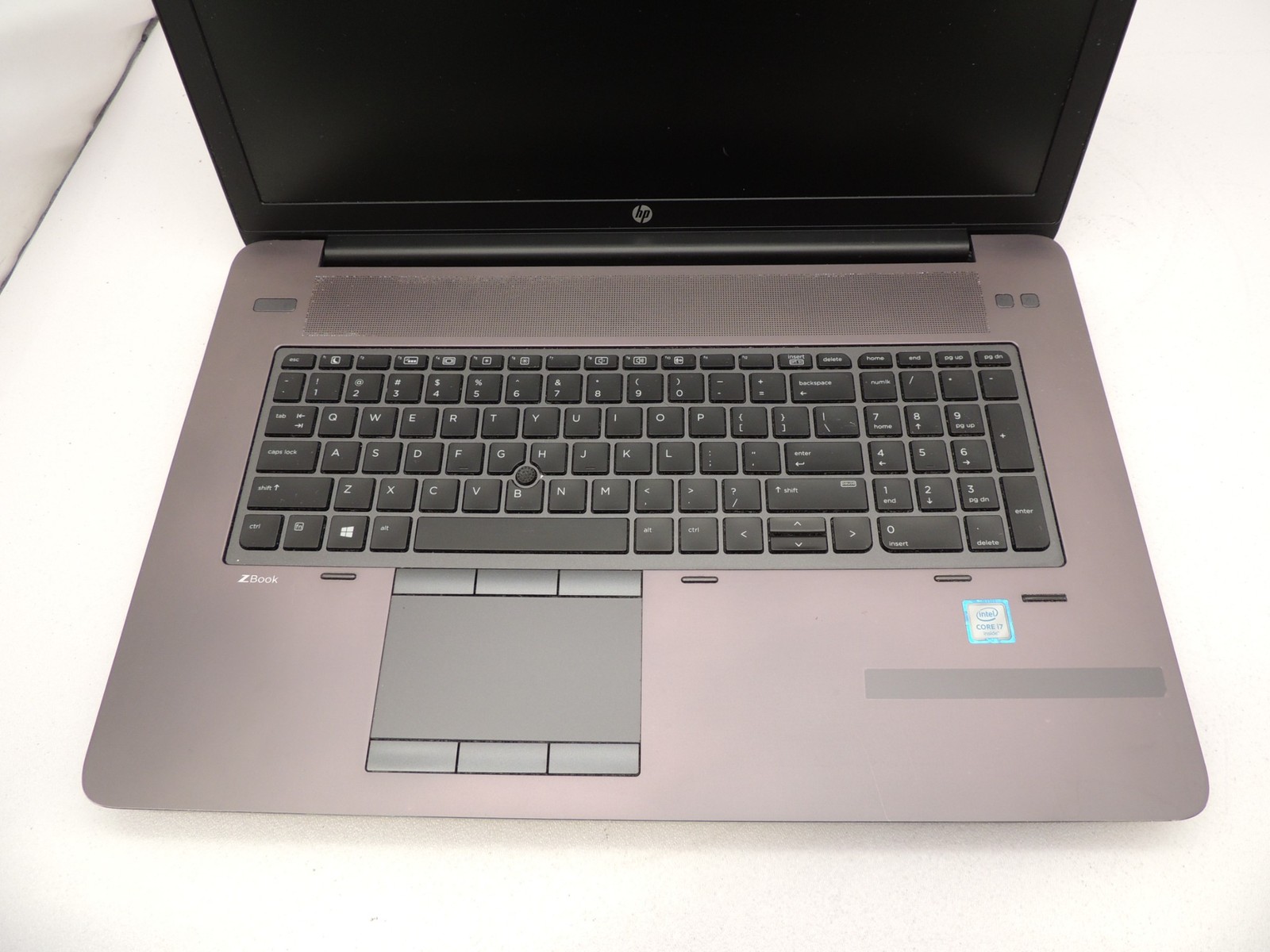 HP Zbook 17 G3 17.3″ Core i7 6700HQ 16GB 480GB Laptop Workstation No OS