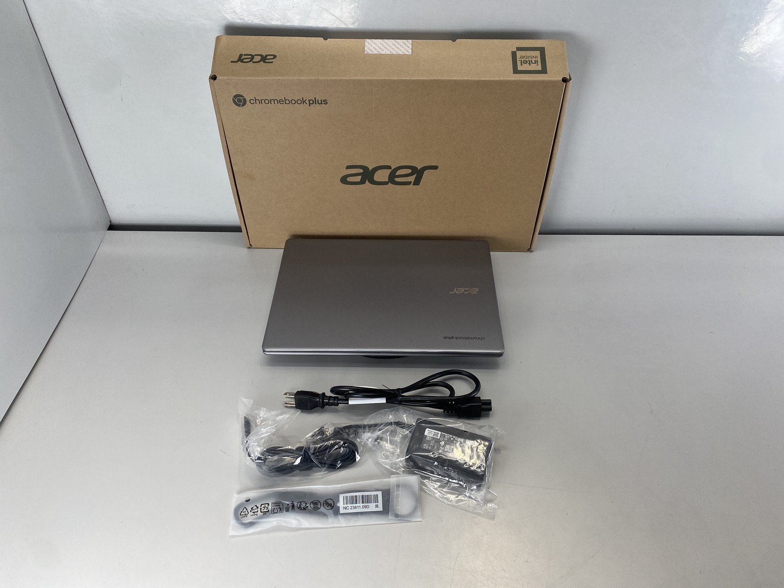 Acer Laptop Chromebook Plus 514 14″ Intel Core i3-N355 512GB- Gray