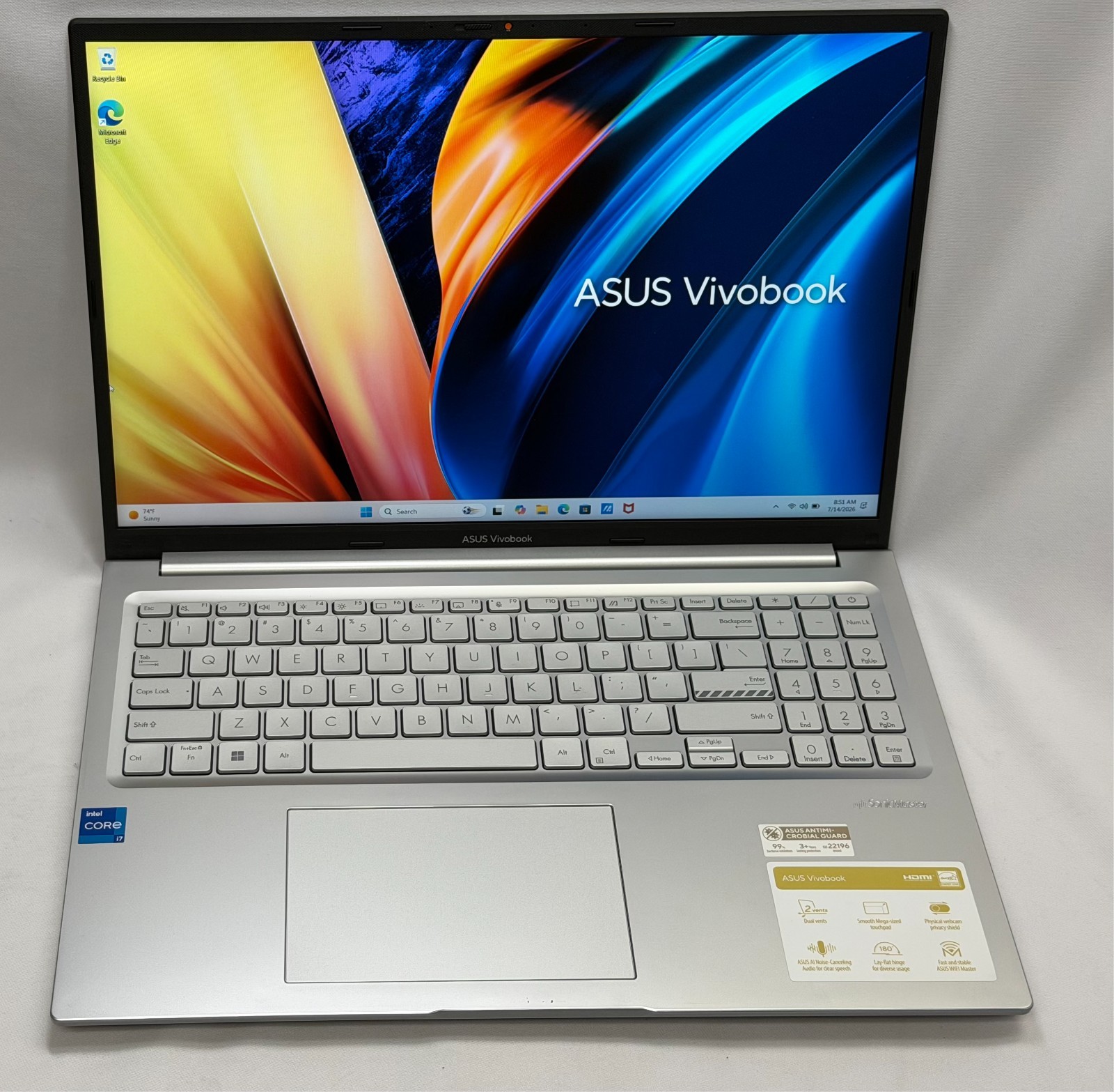 ASUS Vivobook F1605VA 16″ WUXGA i7-13620H 16GB 512GB UHD Graphics Windows 11
