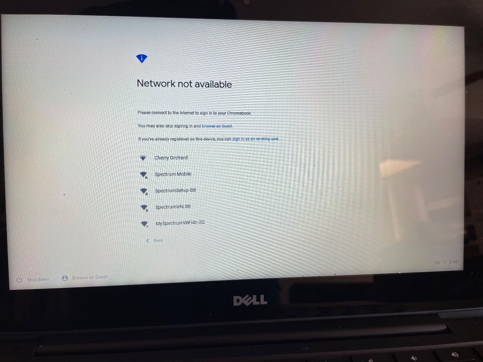 Dell Chromebook 11″ CB1C13 Celeron