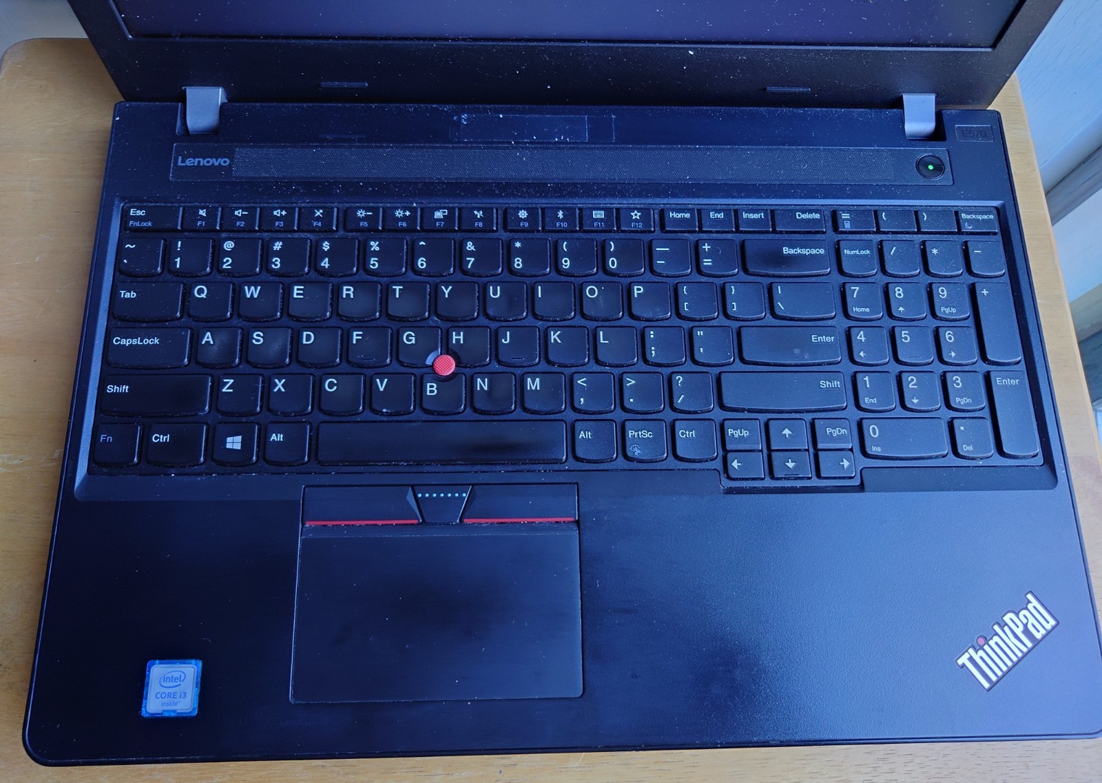 Thinkpad E570 Good Battery i3 12GB RAM 500GB HDD Fresh Ubuntu No Charger 1/2