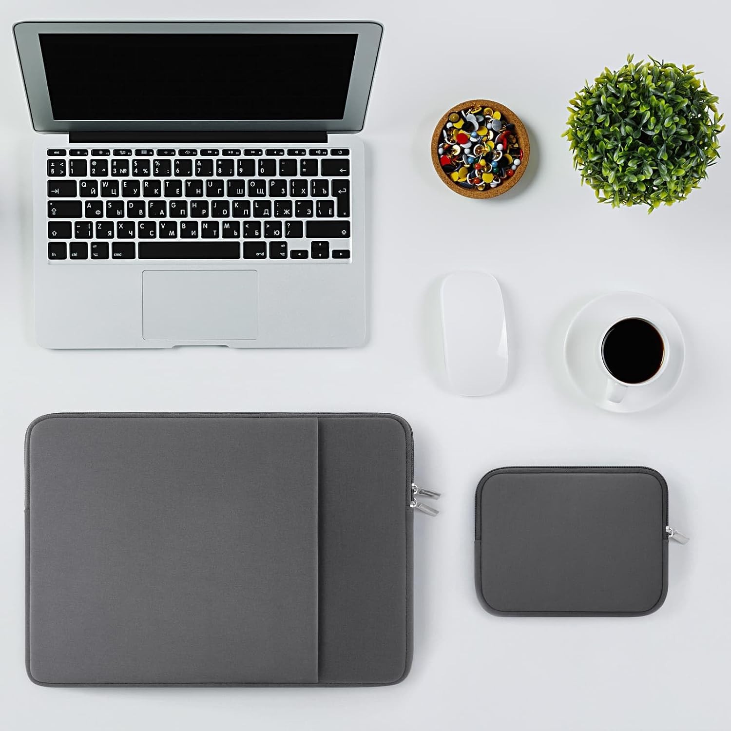 14 Inch Laptop Sleeve Case Protective Soft Padded Zipper Cover for 14″ Notebook