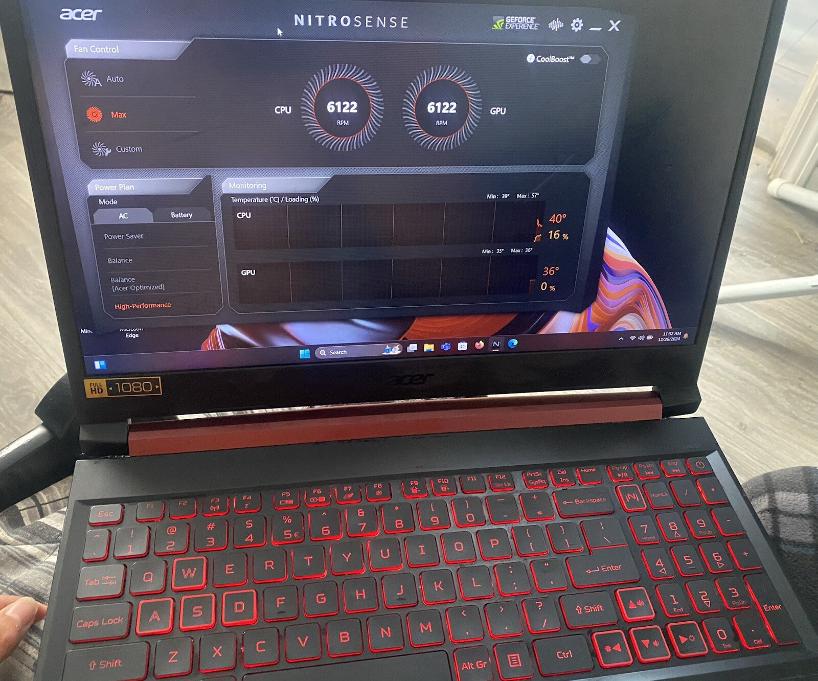 Acer Nitro 5 15.6 Inch