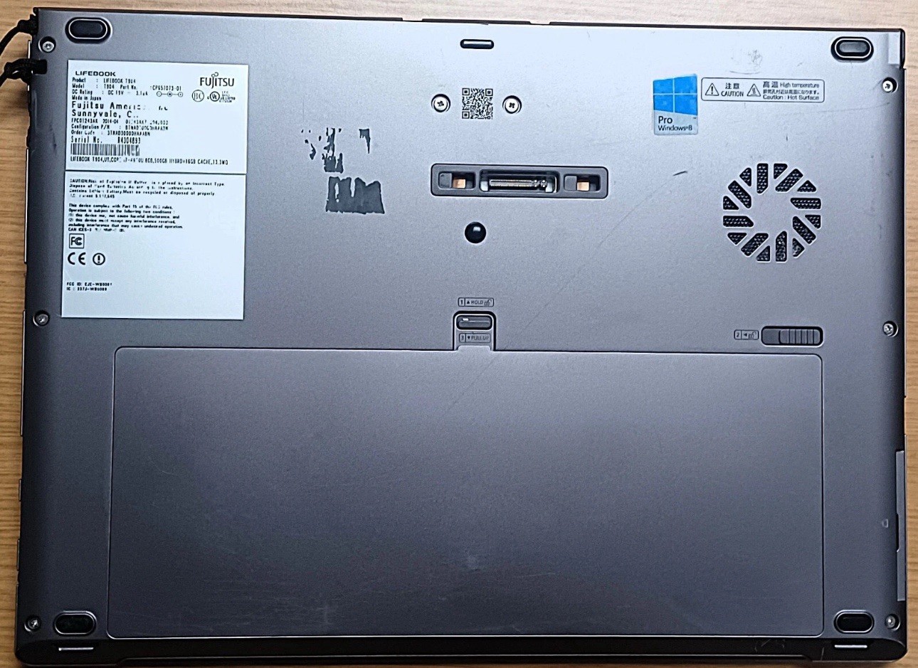 FUJITSU LIFEBOOK T904 Core i7-4600U 16 GB,8GB,4GB RAM-1TB-250 SSD TOUCHSCREEN