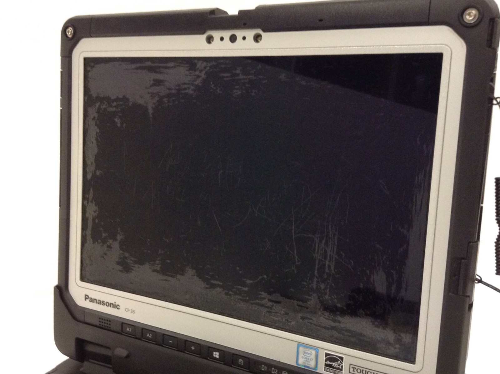 Panasonic Toughbook CF-33 MK1 12″ Touch i7-7600U 16GB 512GB, 2x Batt, 13K Hours