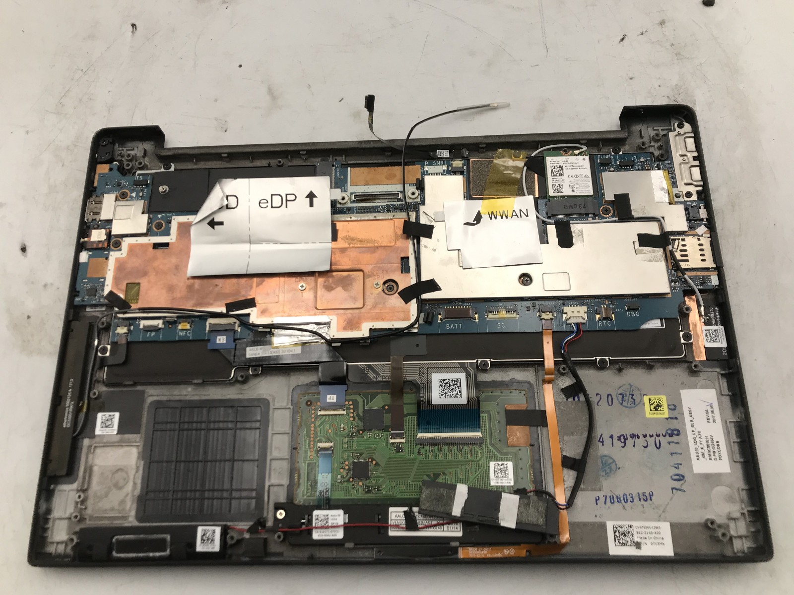 DELL LATITUDE 7370 – FOR PARTS/CORE ONLY – INTEL M3-6Y30 – NO RAM -READ DESC- BB