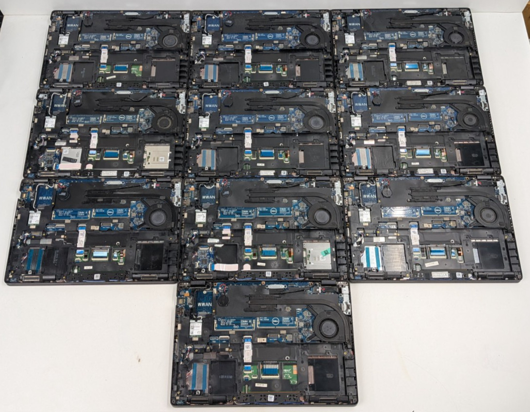 Lot of 10 – Dell Latitude 5400 Quad Core i7 8th Gen **For Parts or Repair**