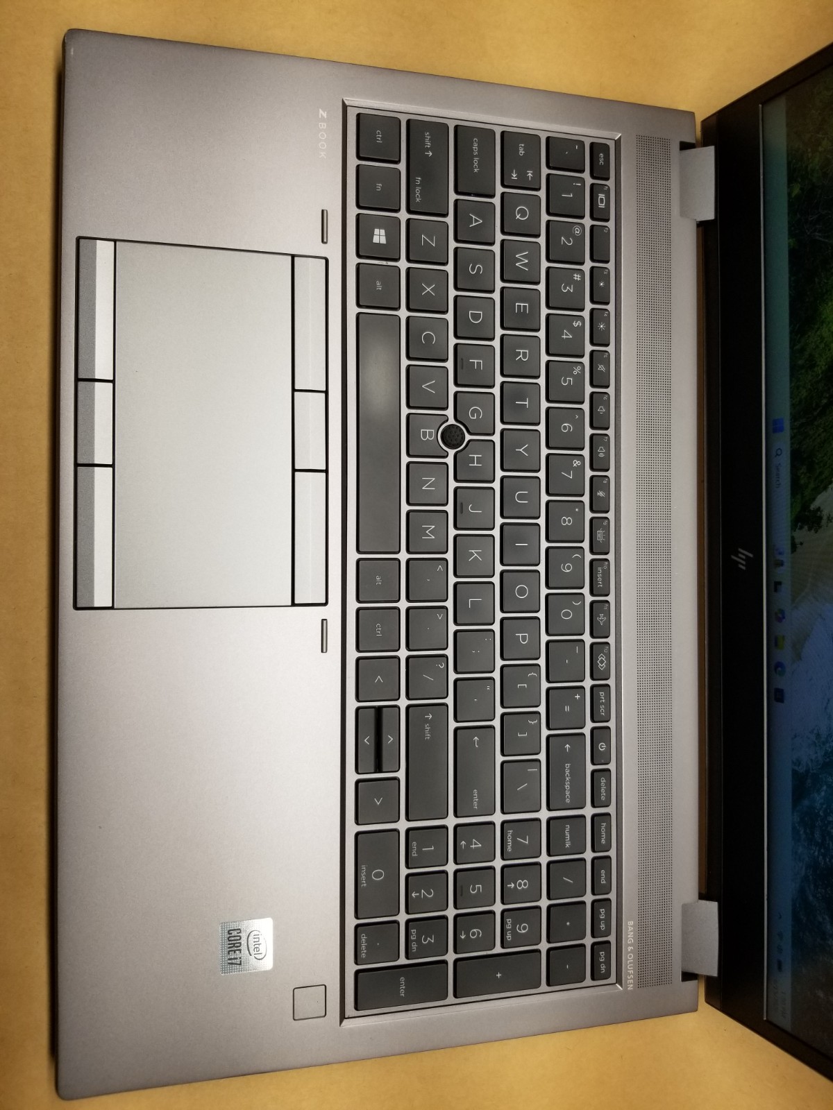 HP Zbook Fury 15 G7 Laptop i7-10750H 512GB SSD 32GB RAM Quadro T1000 Max-Q WIN11