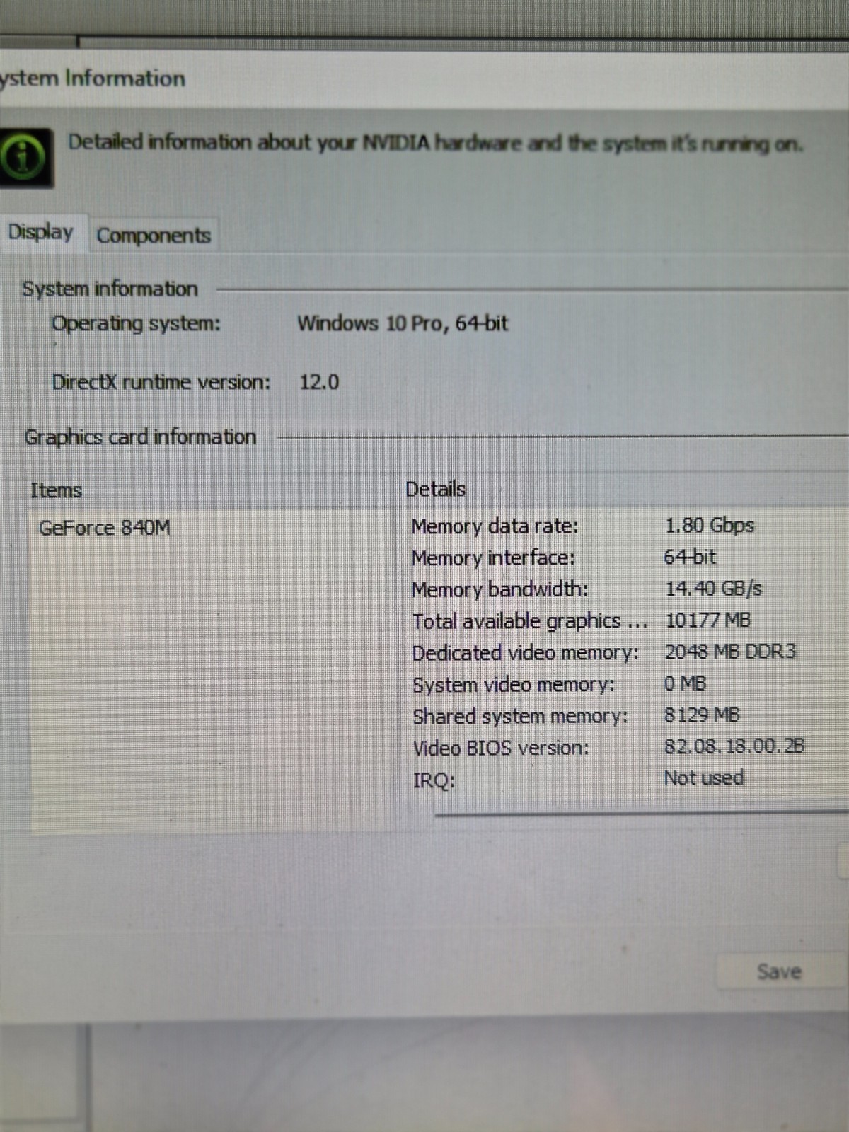 621194LatitudeE5550Gamer w/charger.Hybrid Gfx.i7-5600U.16GB.120GB SSD.15.6″Touch