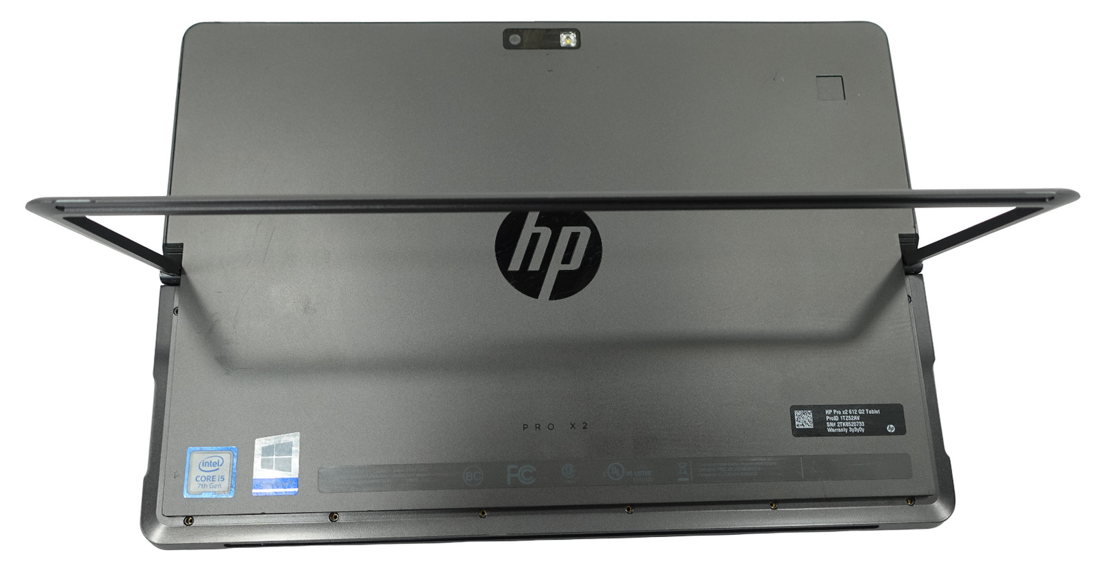 HP Pro X2 612 G2 Tablet Core i5-7Y54 1.20GHz 8GB 256GB SSD