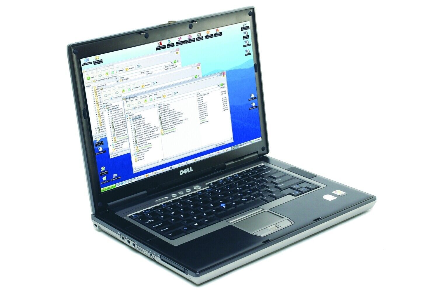 Dell Latitude D820 C2D T7200 2.00Ghz 1280x1024px 2GB/250GB HDD Win 7 Pro