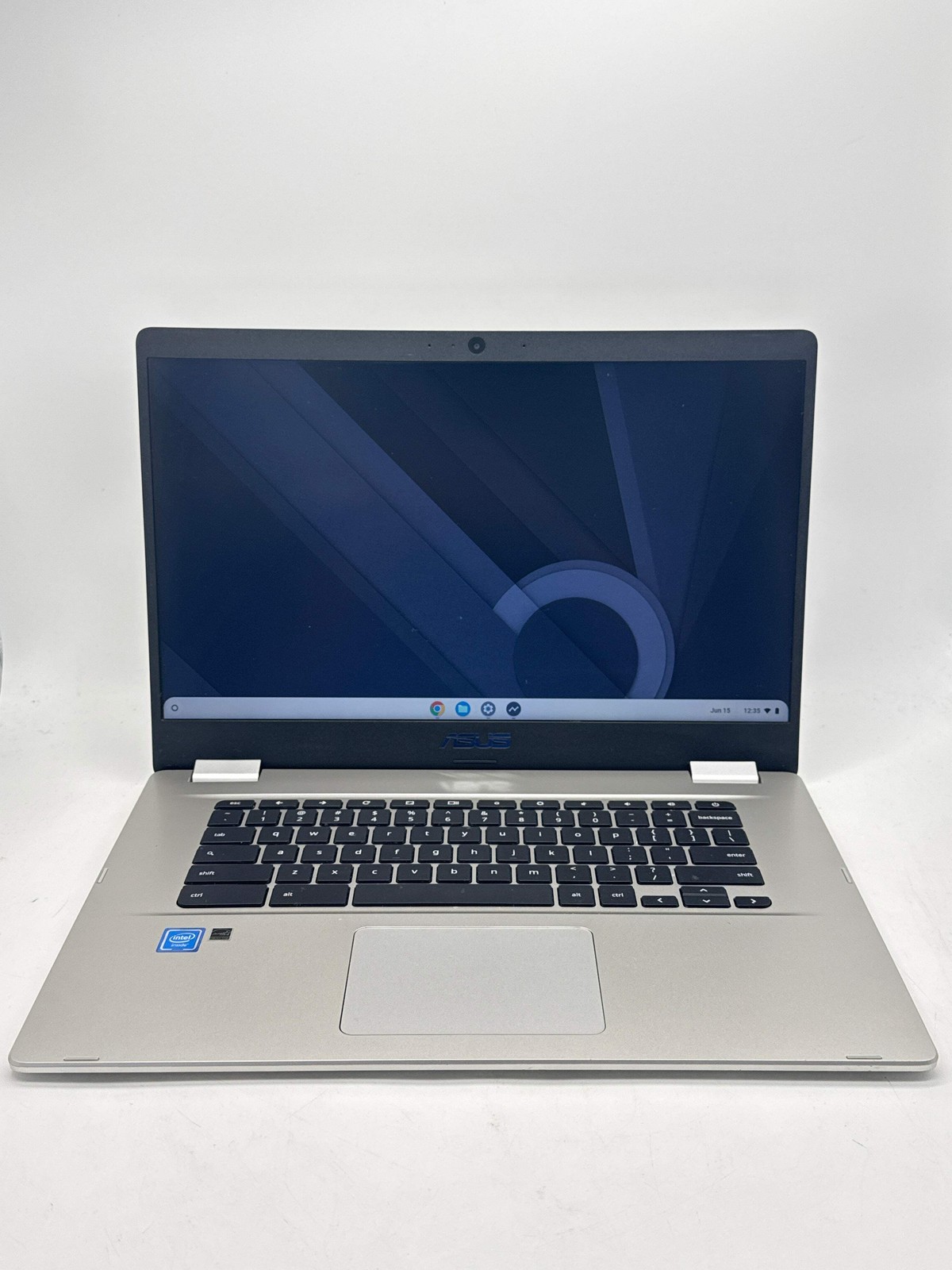 Asus Chromebook C523NA 15.6″ Celeron N3350 4GB RAM 32GB eMMC Grey Used