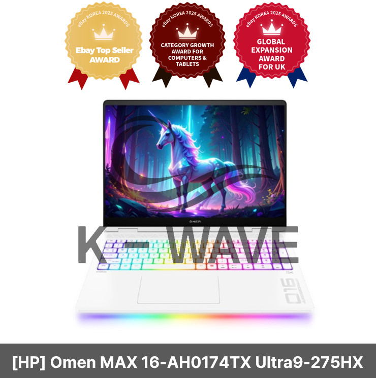 [HP] Omen MAX 16-AH0174TX Ultra9-275HX (32GB/1TB/RTX5060/Win11Home) AI Gaming