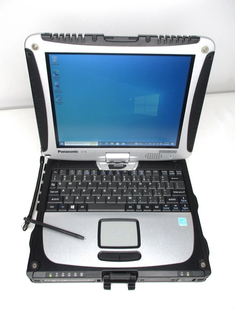 Panasonic ToughBook CF-19 MK8 TouchScreen i5-3610ME 2.7Ghz 8GB 1TB HDD W10 -READ