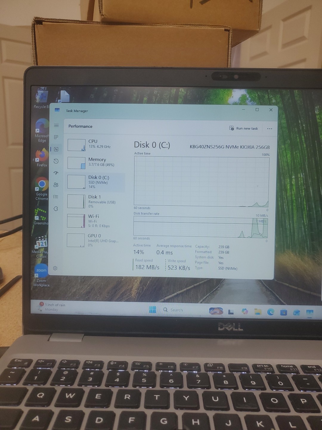 Dell Precision 3550 Laptop – i5-10310U 8GB 256GB SSD 15.6″ 051326-1
