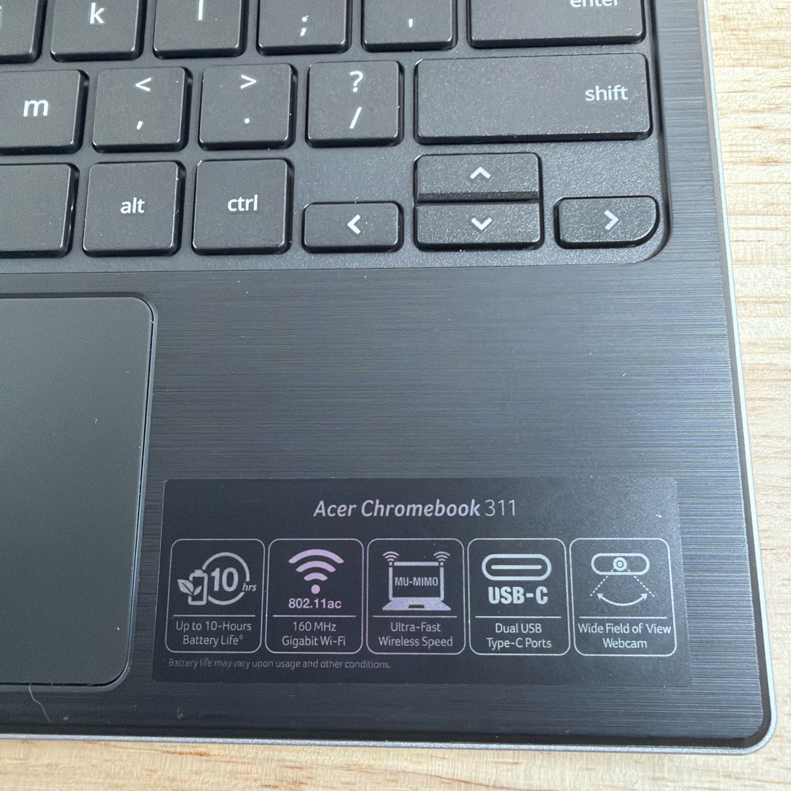 Acer Chromebook N17Q8 CB311 Series – Bad Battery READ