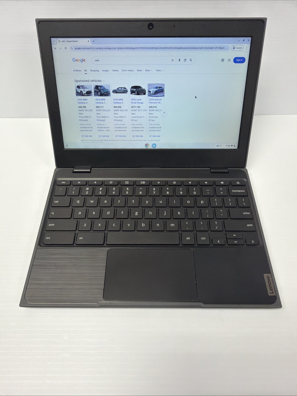 Lenovo Chromebook 100e 2nd Gen 11.6″ 4GB 32GB, Black